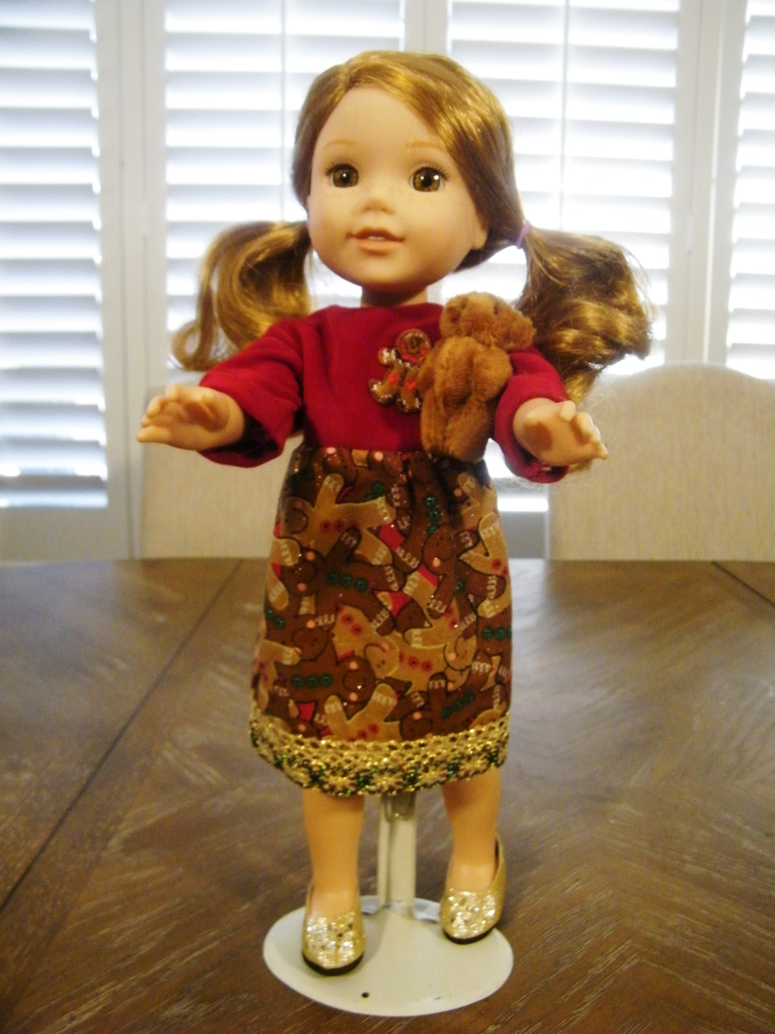 GINGERBREAD DRESS