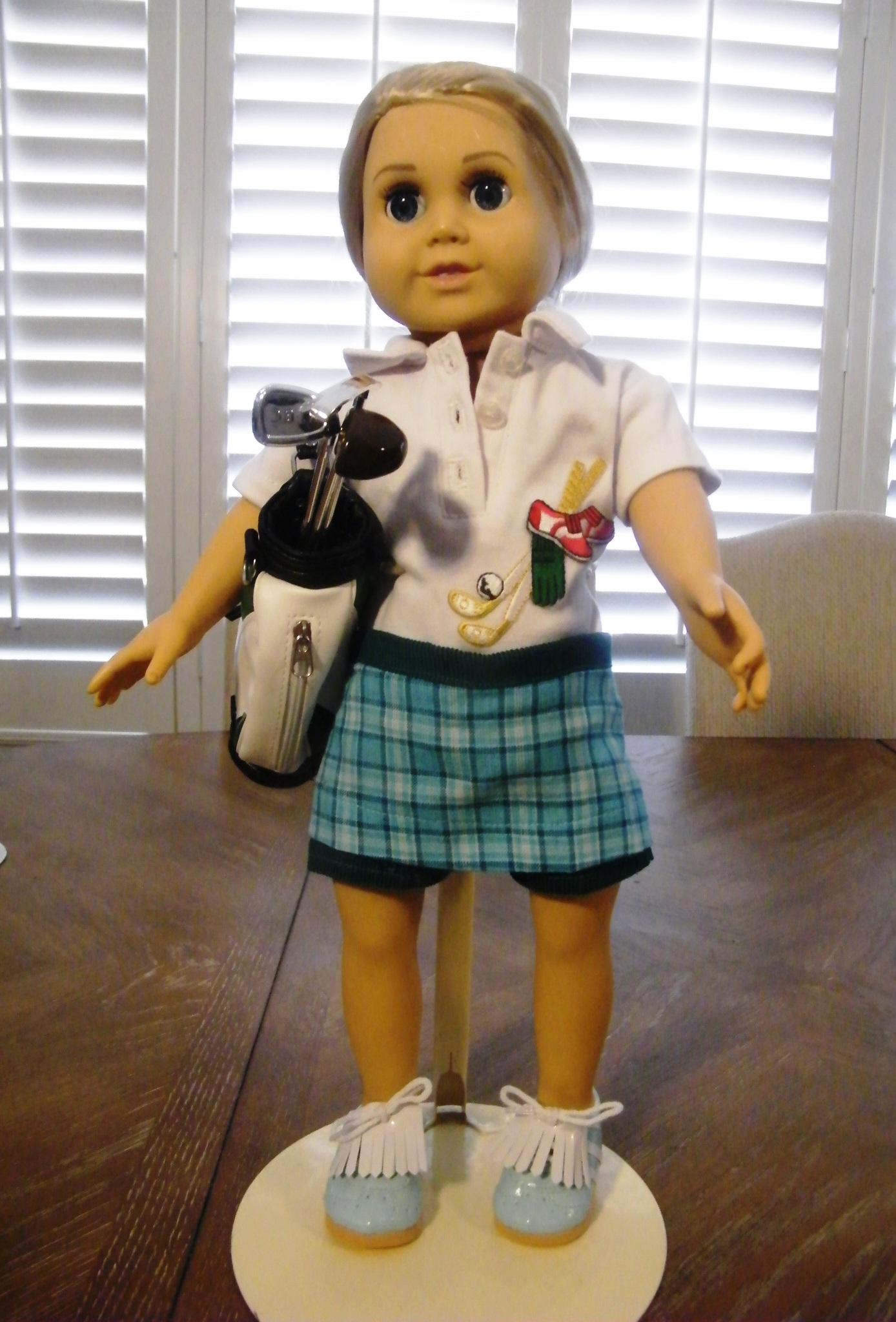 TEAL BLUE GOLF SET