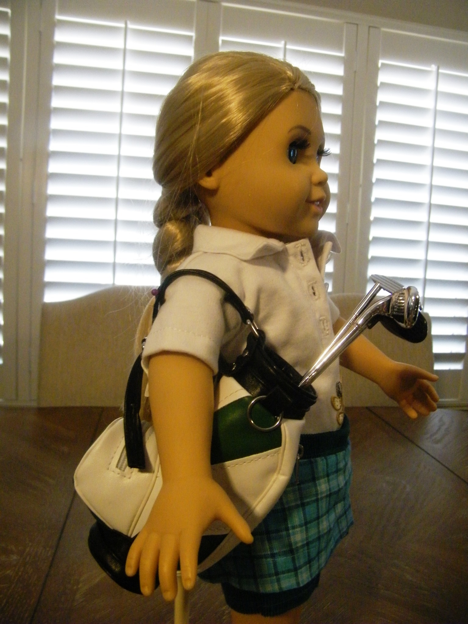 TEAL BLUE GOLF SET
