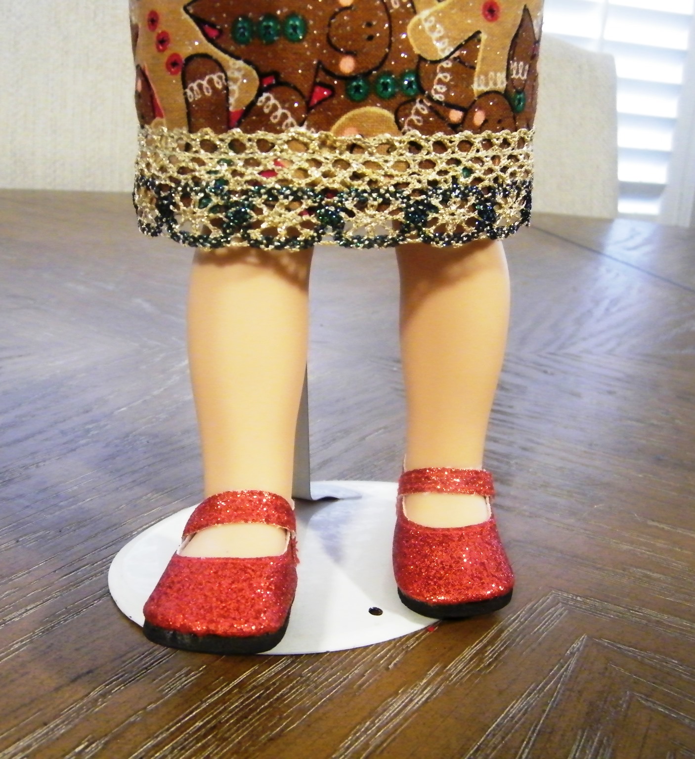 CHRISTMAS GINGER BREAD DRESS