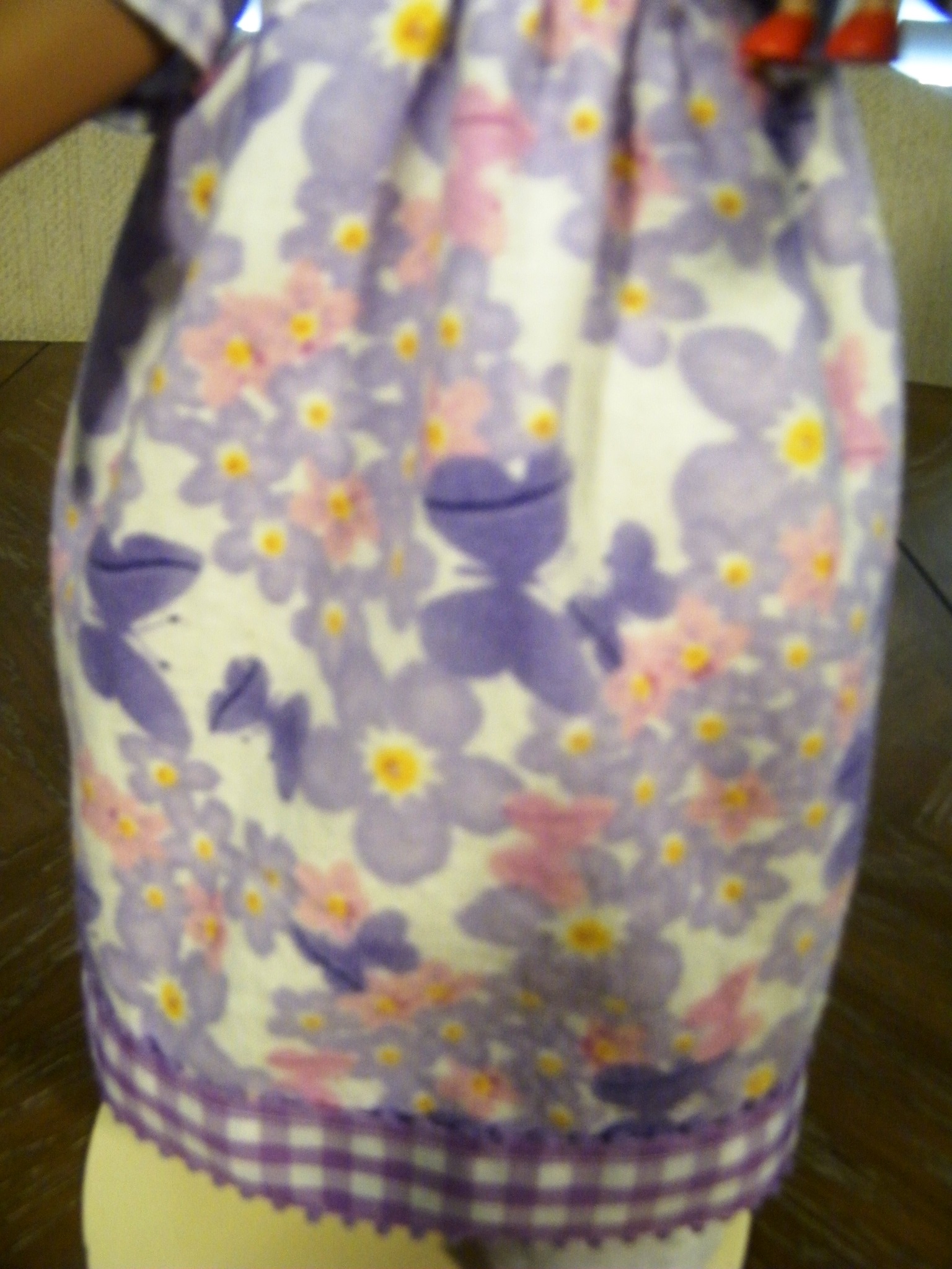 PURPLE BUTTERFLY NIGHT GOWN