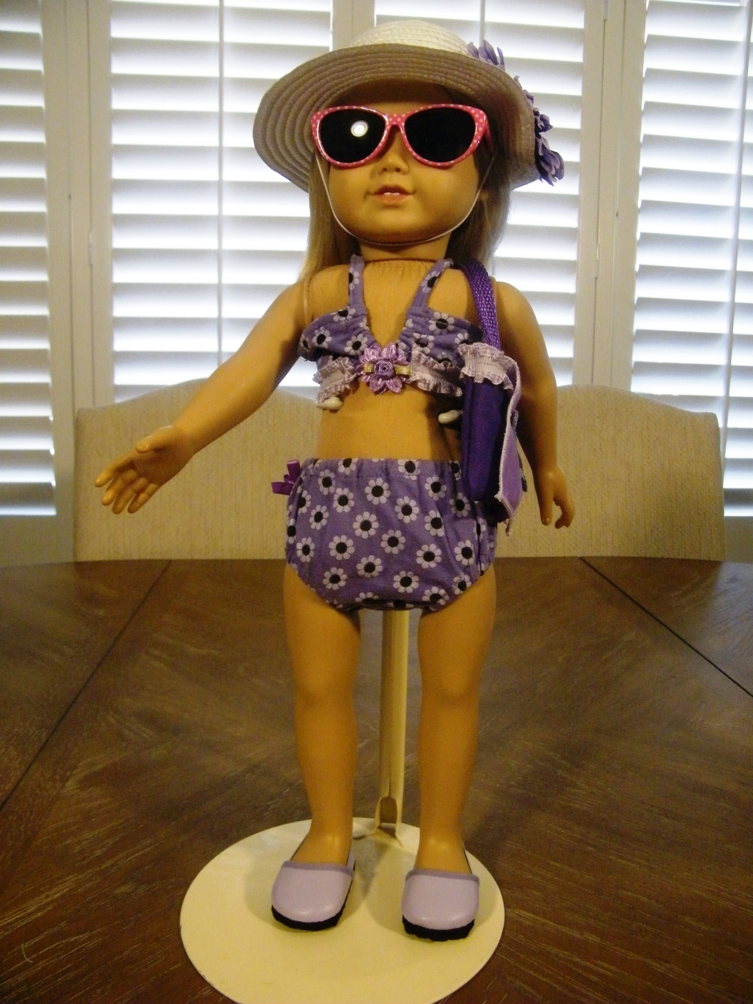 PURPLE DAISY WIM SET