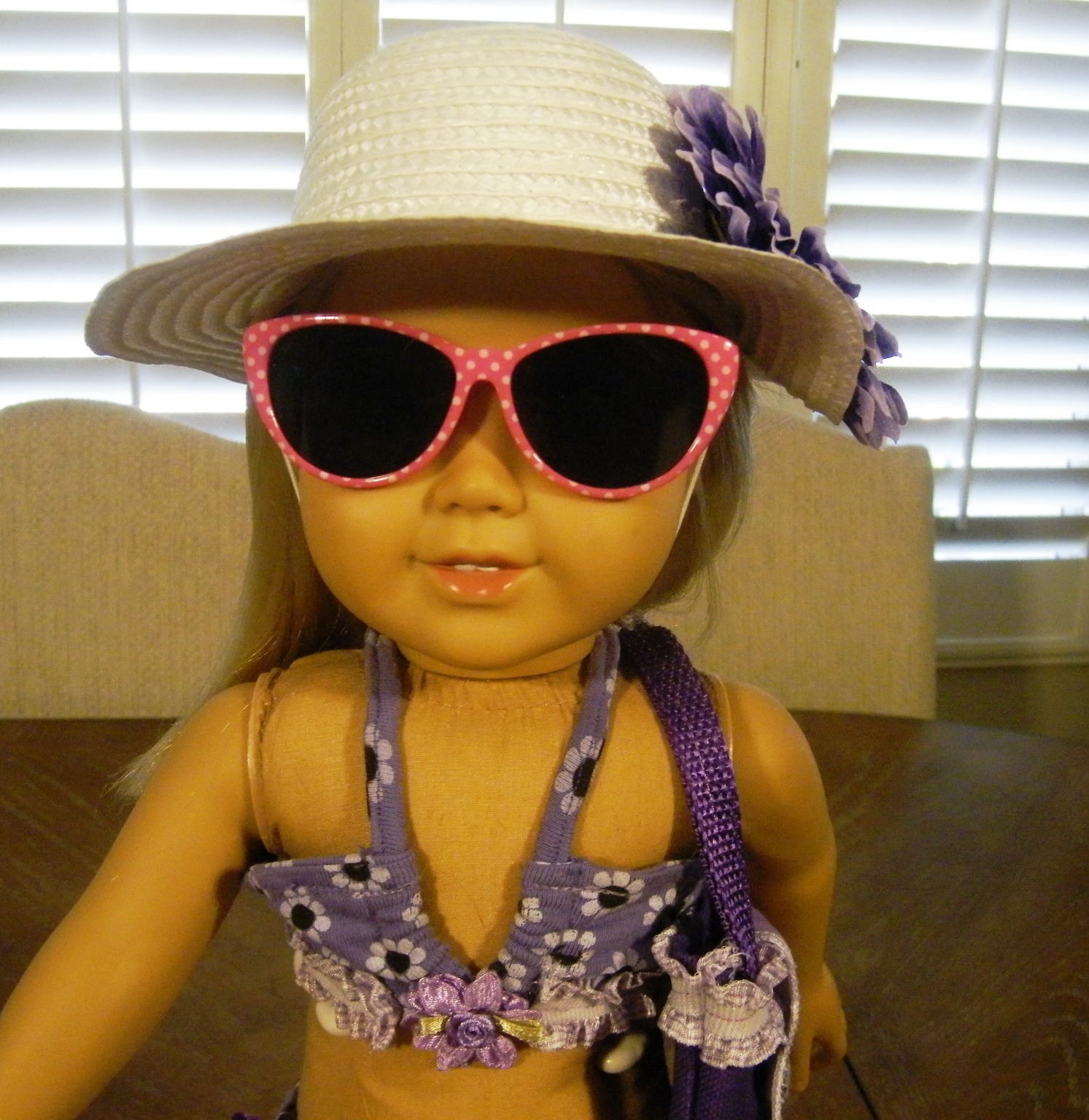 PURPLE DAISY WIM SET