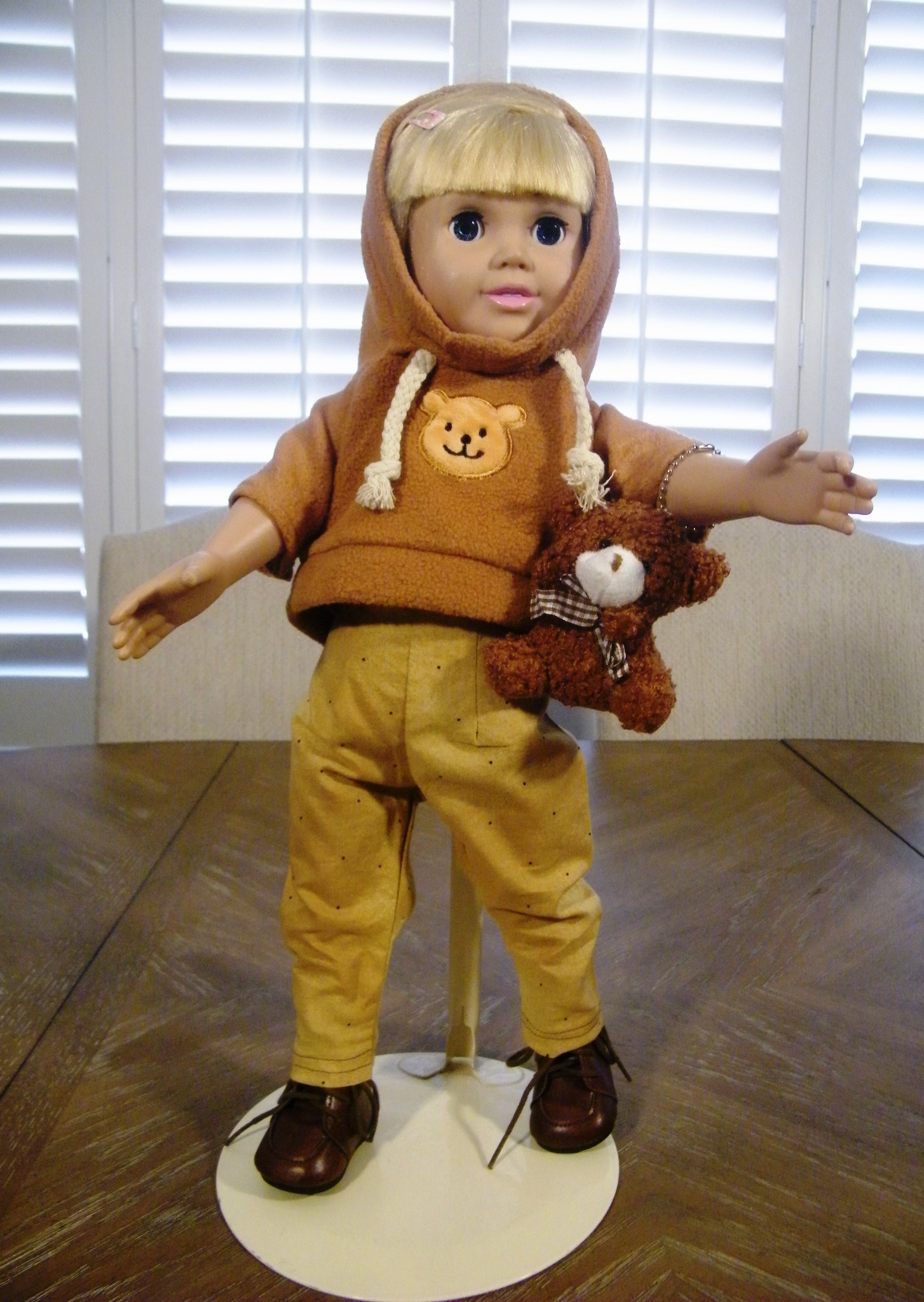 TEDDY BEAR HOODIE SET
