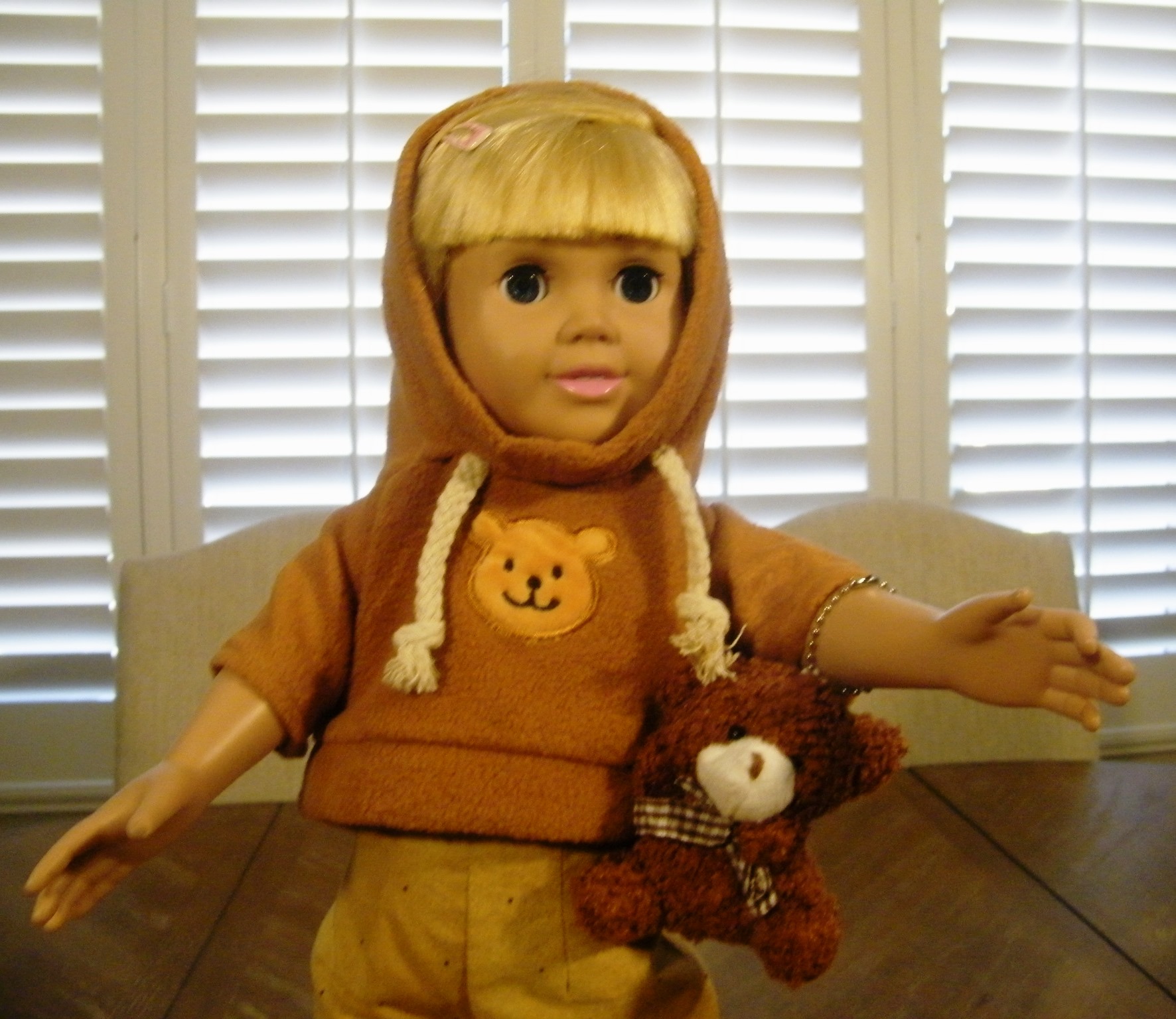 TEDDY BEAR HOODIE SET