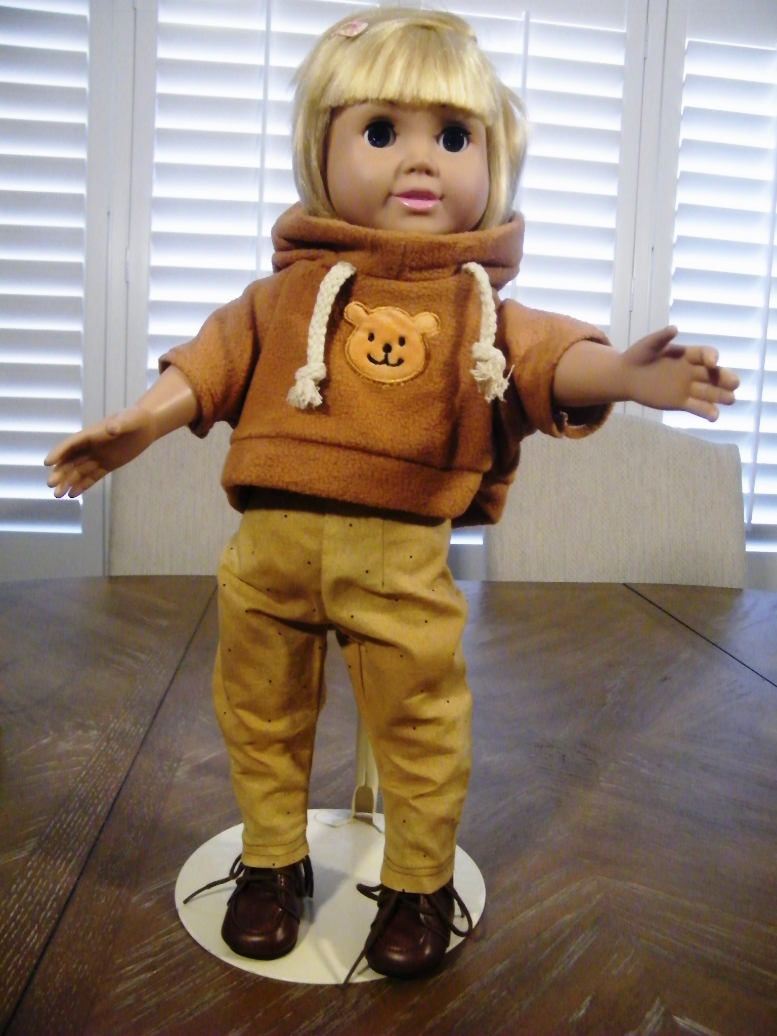 TEDDY BEAR HOODIE SET