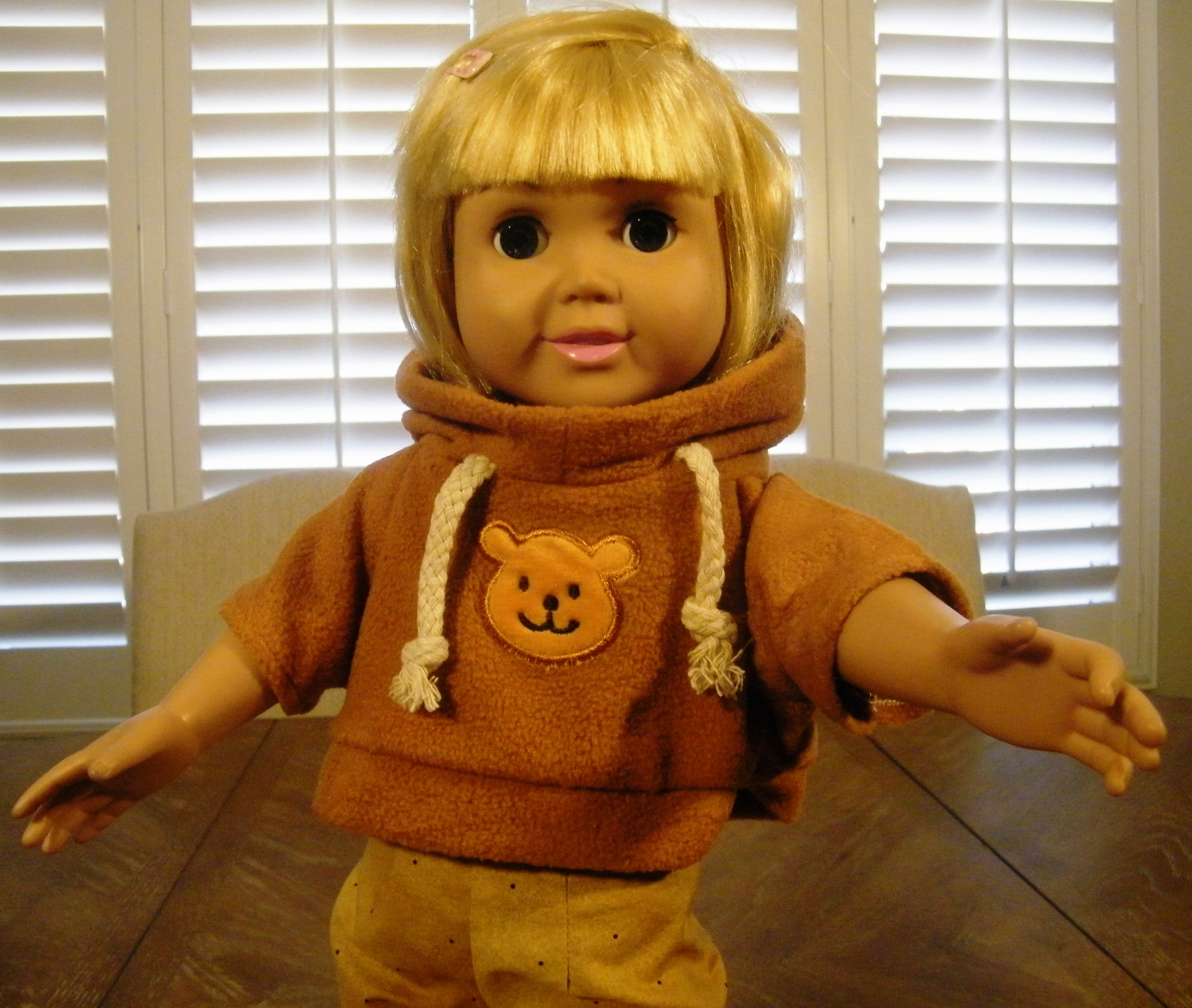 TEDDY BEAR HOODIE SET