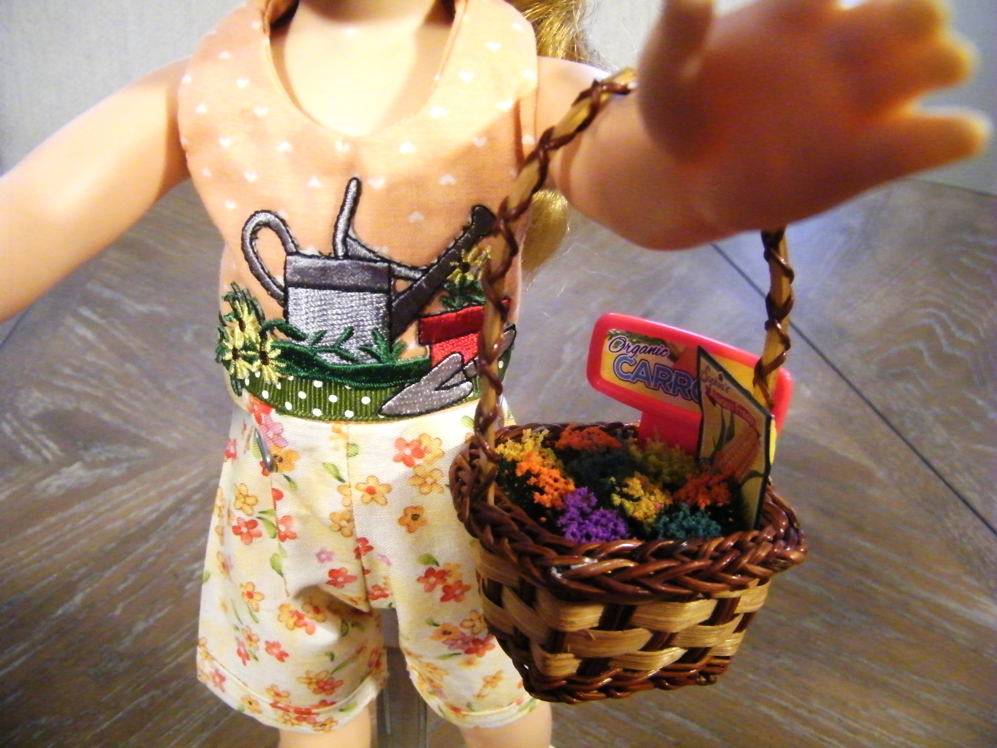 GARDEN JUMPSUIT/EXTRA CARDIGAN