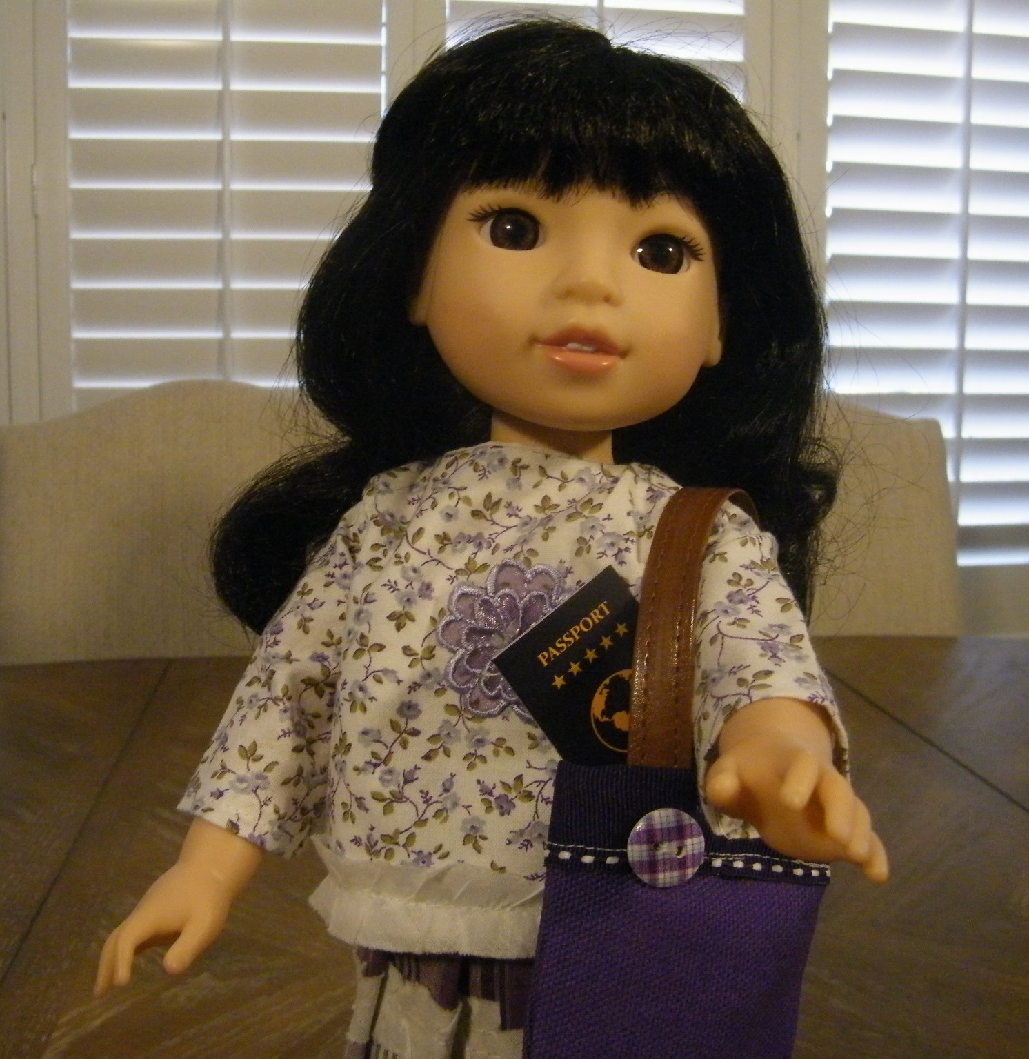 PURPLE TRAVEL SET