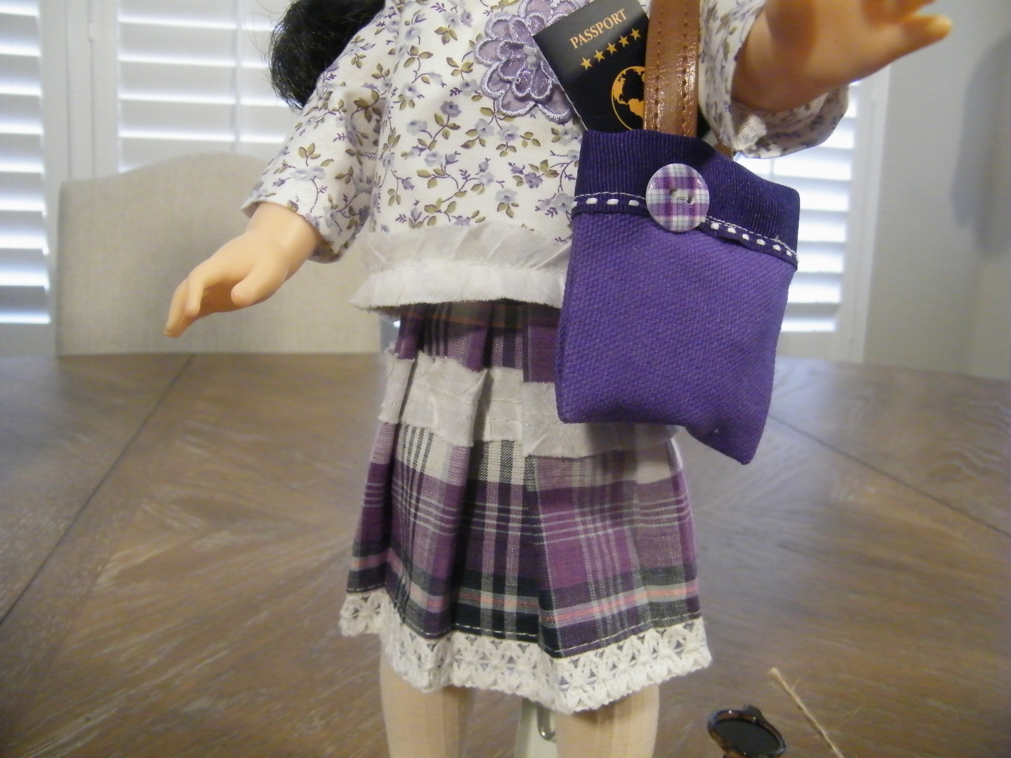 PURPLE TRAVEL SET