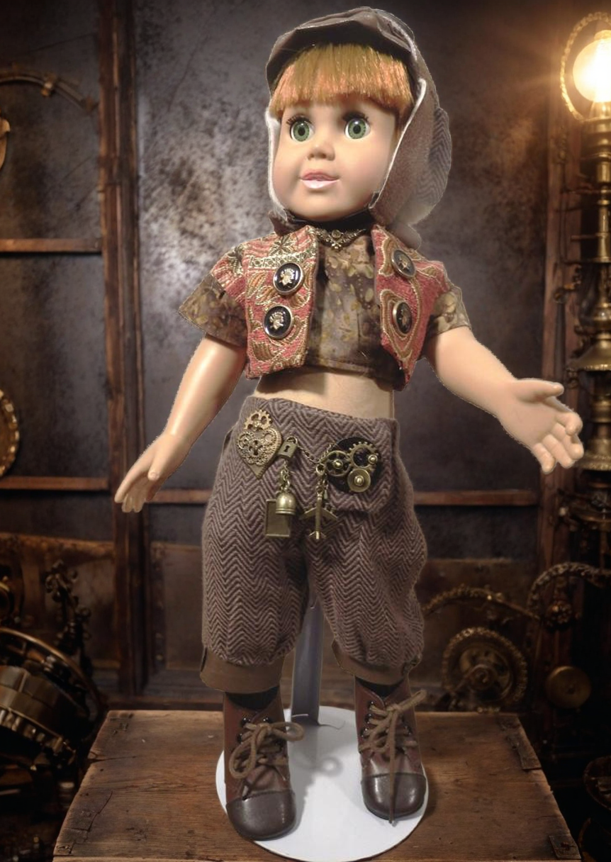  "THE AVIATOR" VINTAGE STEAMPUNK