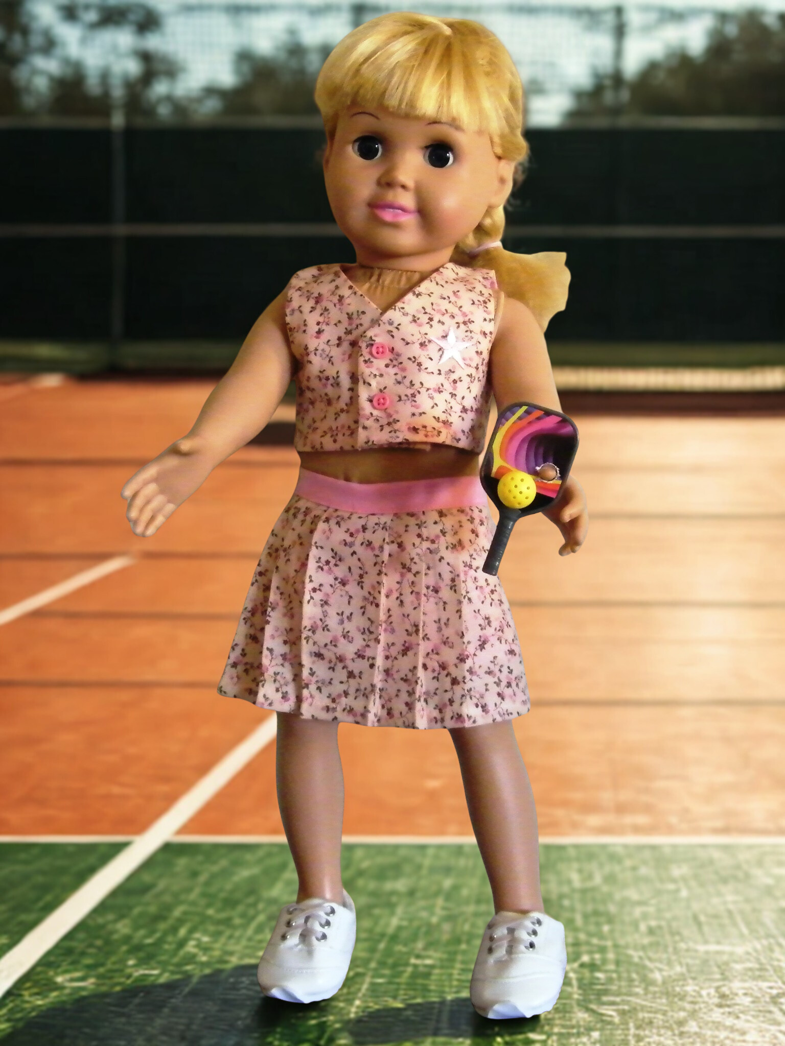 PINK PICKLE BALL SET