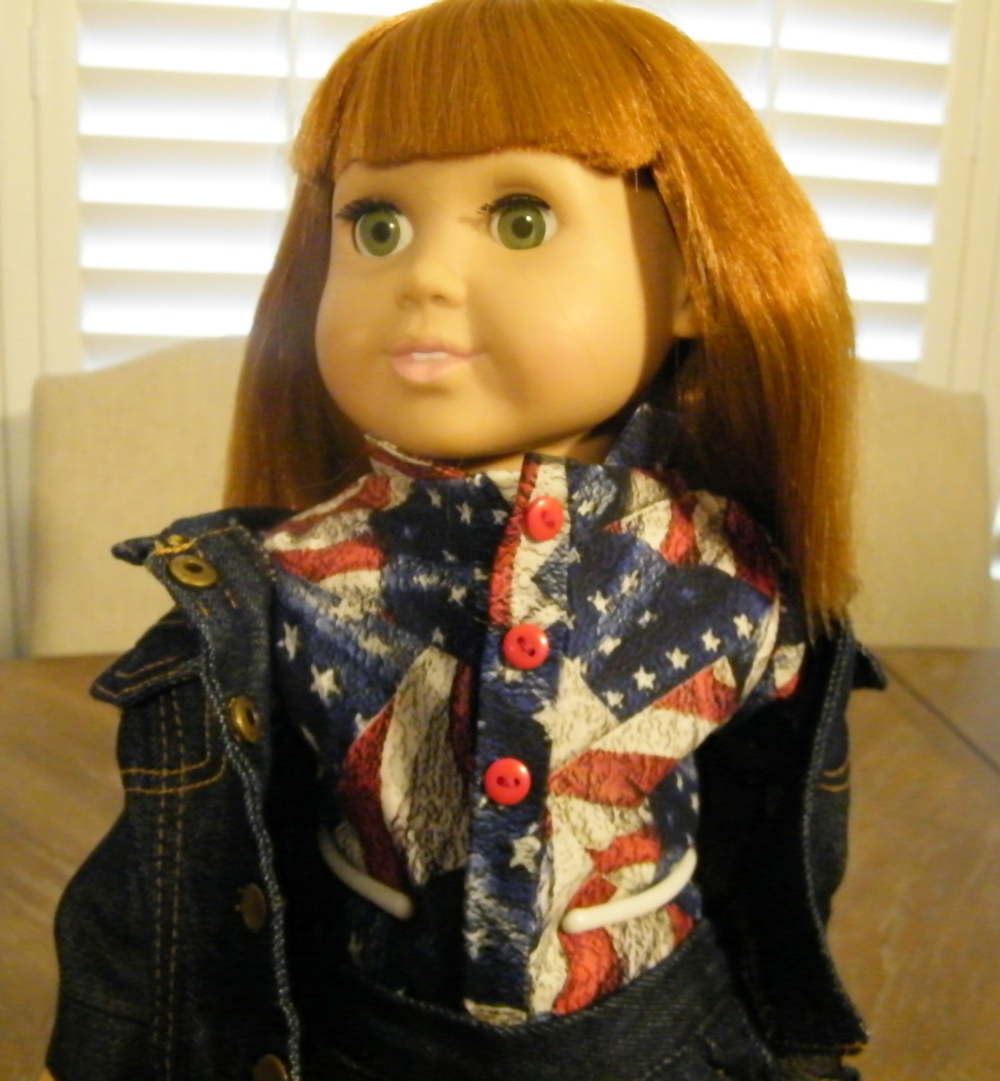 RUFFLE PATRIOT JEAN SET