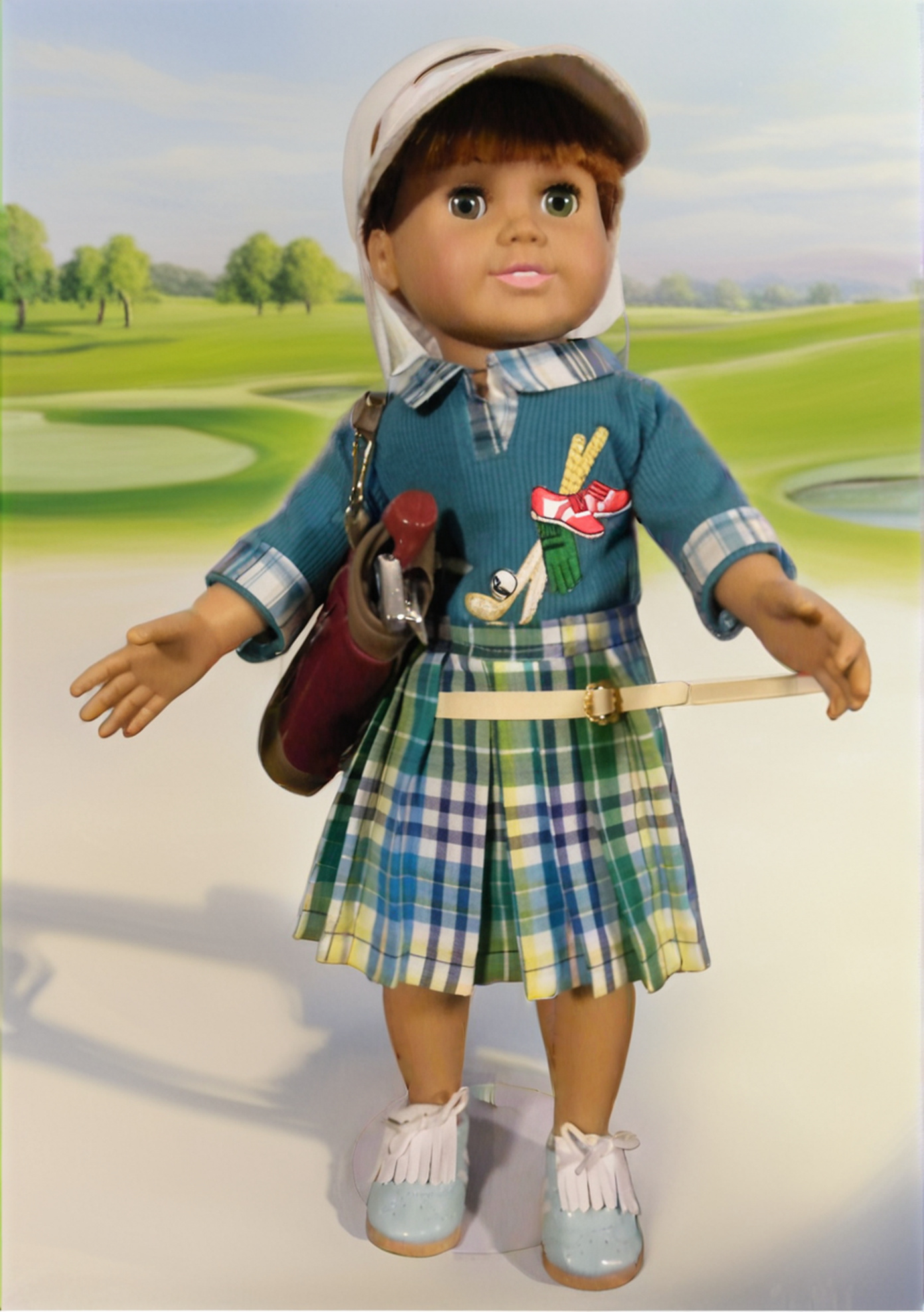 TEAL GOLF SET COMPLETE WITH CLUBS