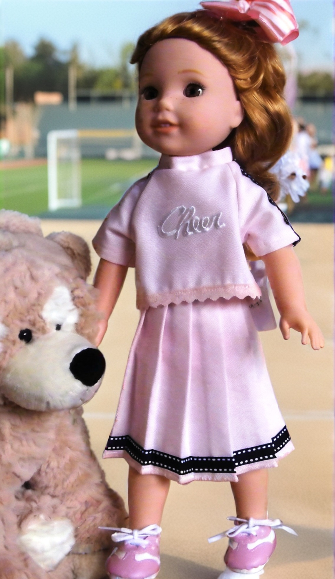 PINK CHEER LEADER OUTFIT