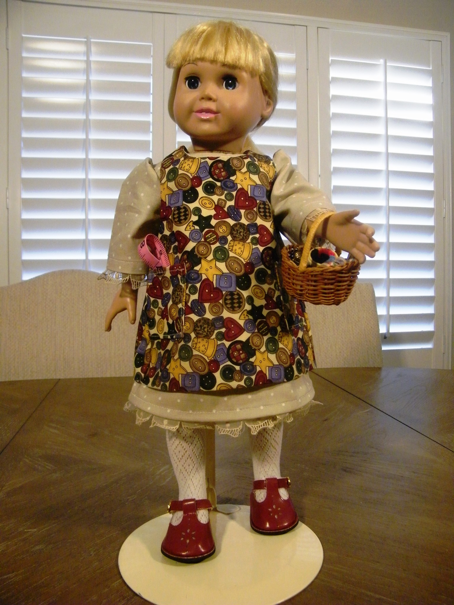WHIMSICAL SEWING APRON AND DRESS