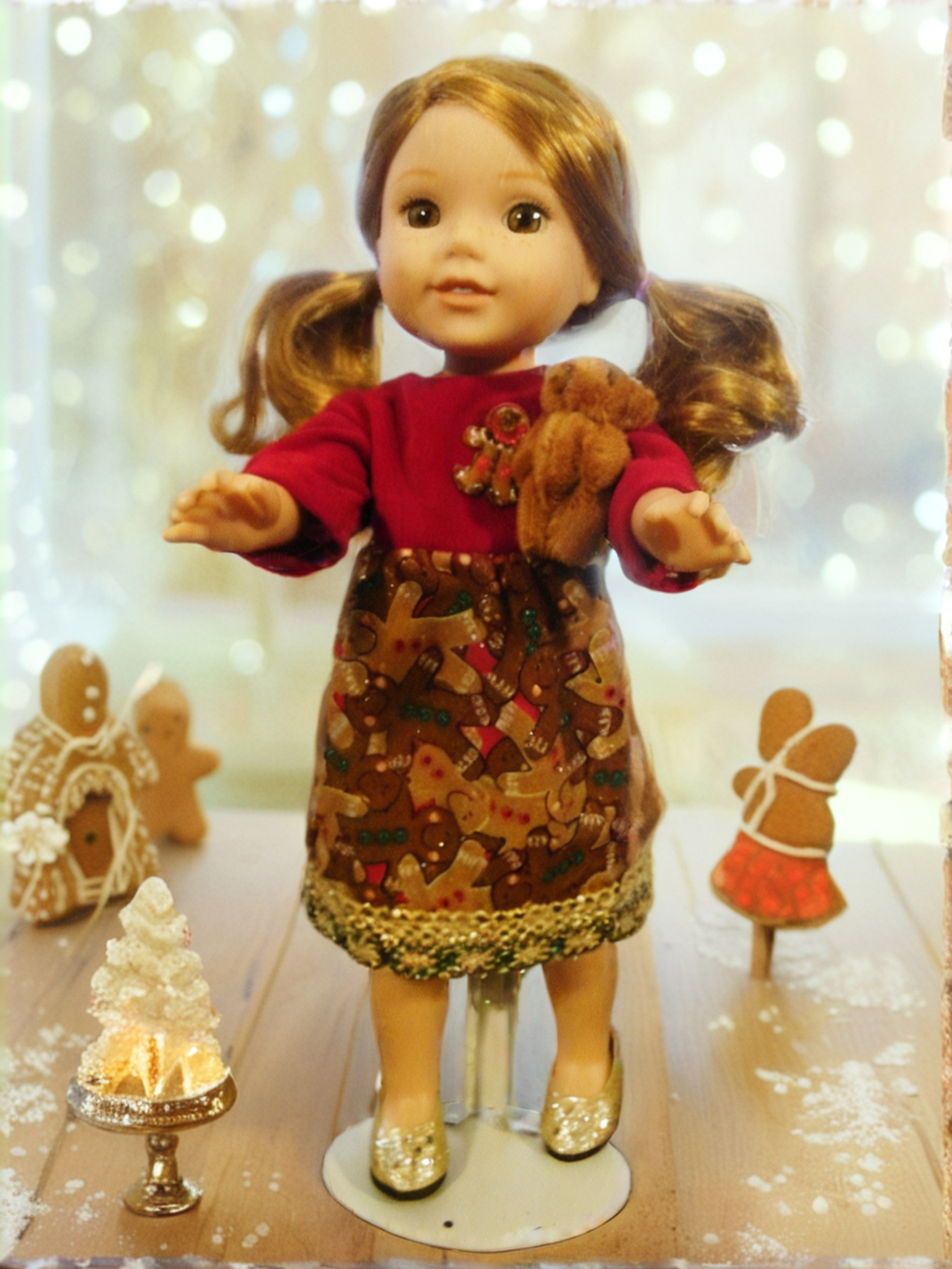 GINGERBREAD DRESS