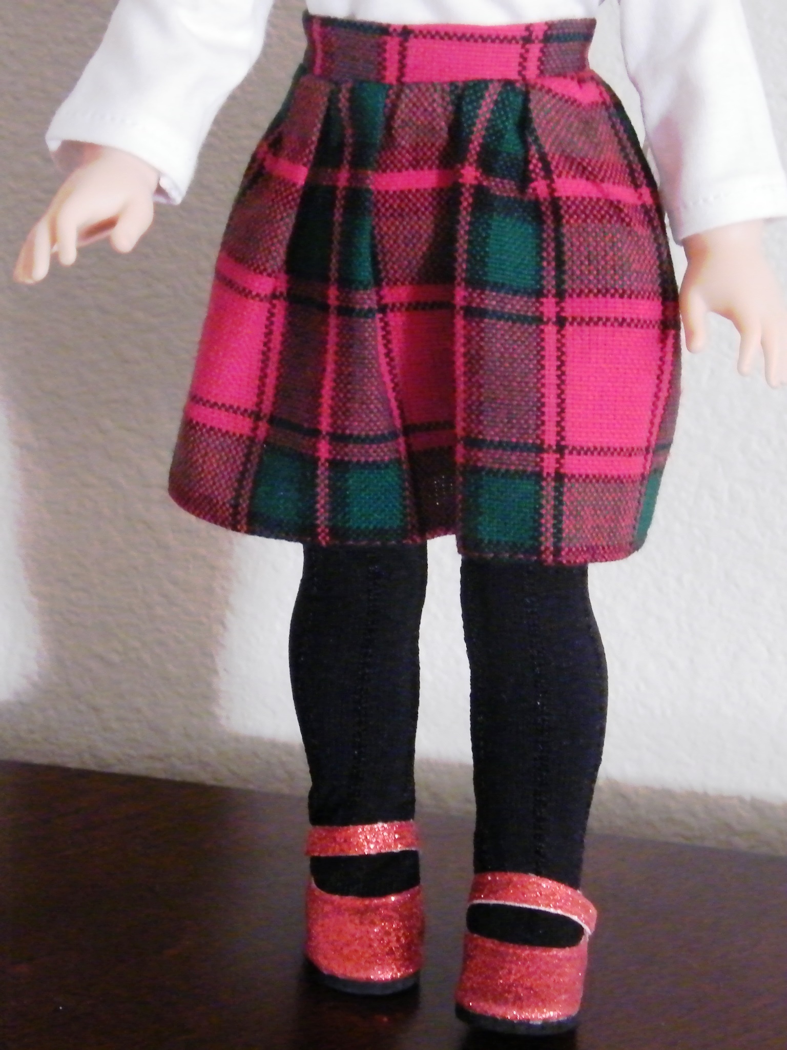 BLOUSE SKIRT CHRISTMAS SET