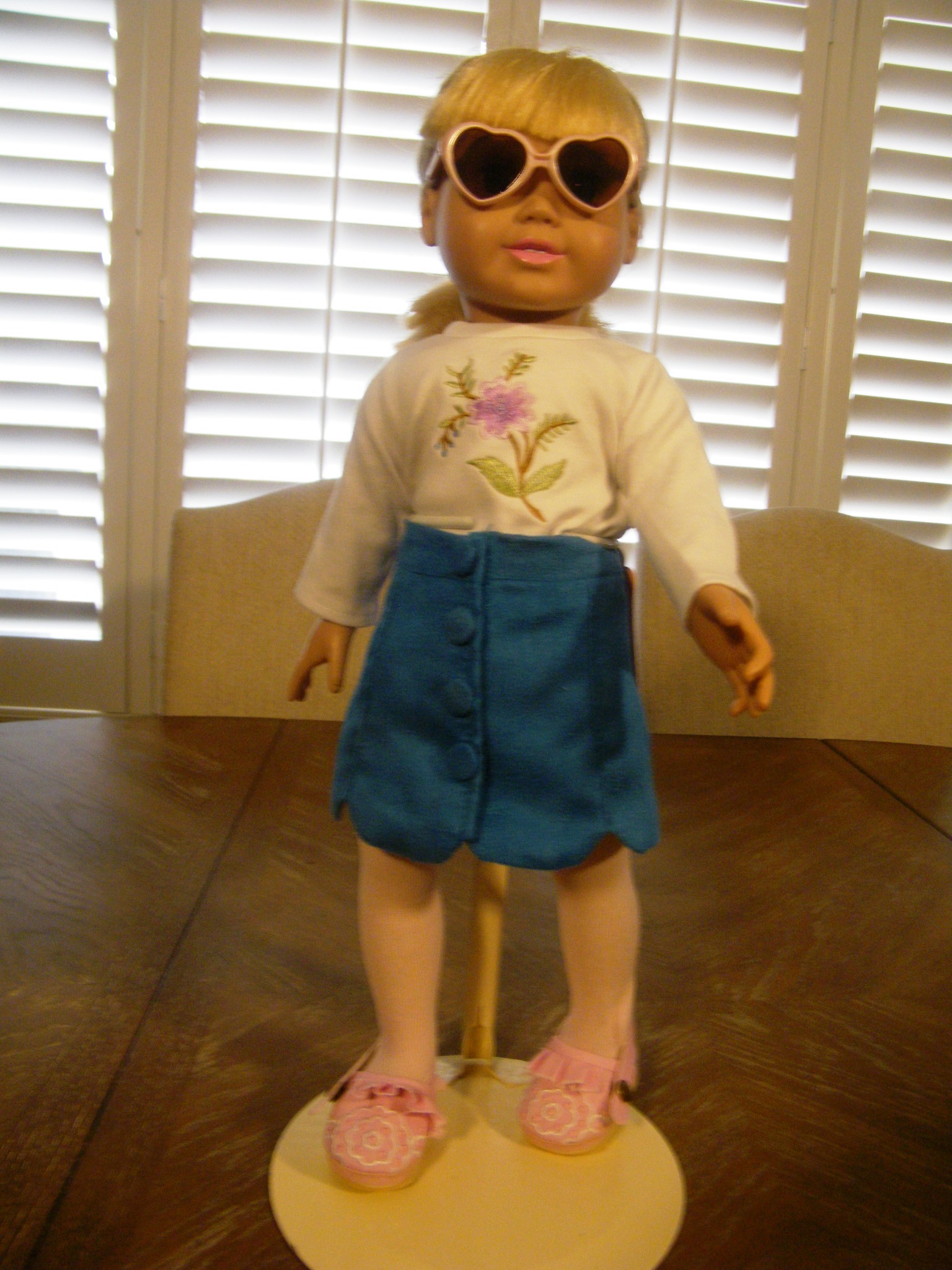 FLORAL LONG SLEVE SHIRT AND SKIRT