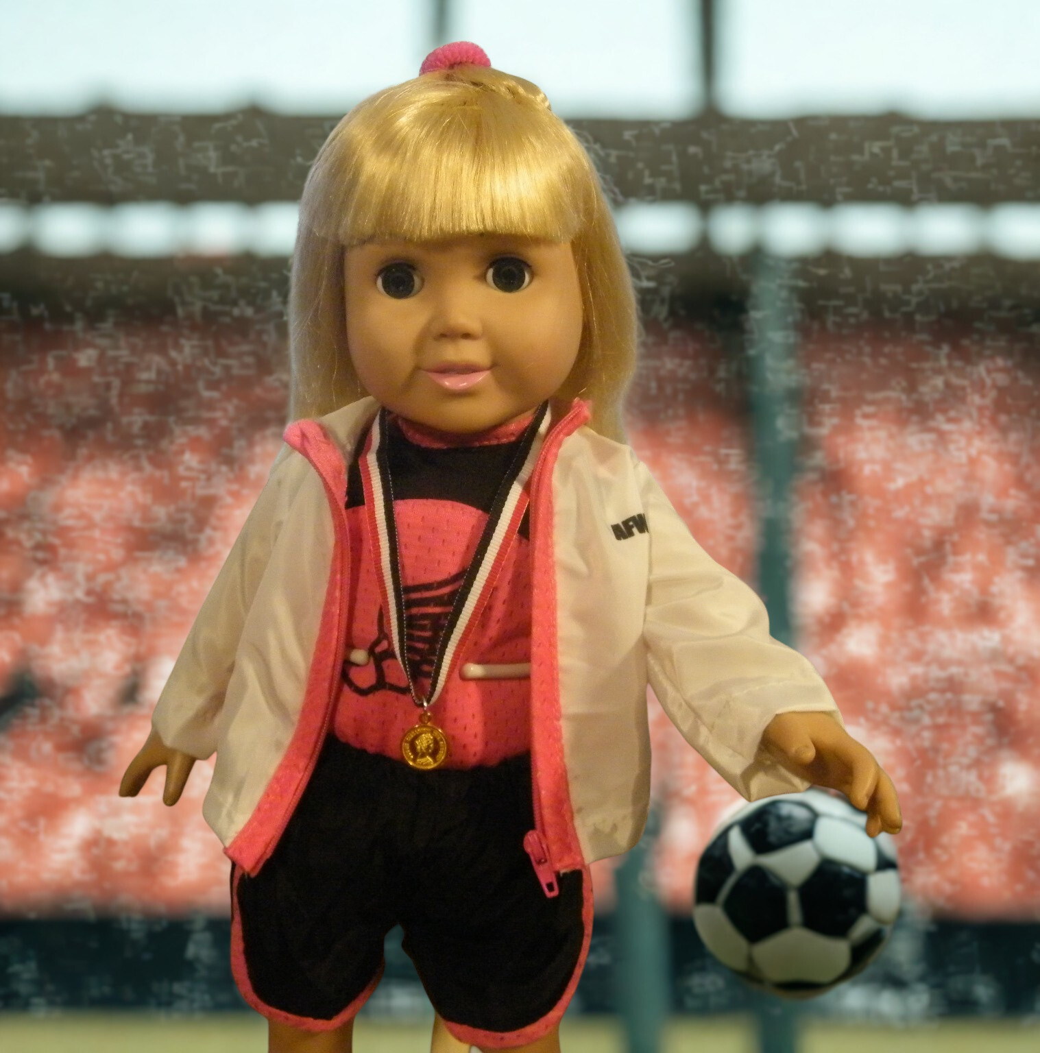 BLACK AND PINK SPORTS SET