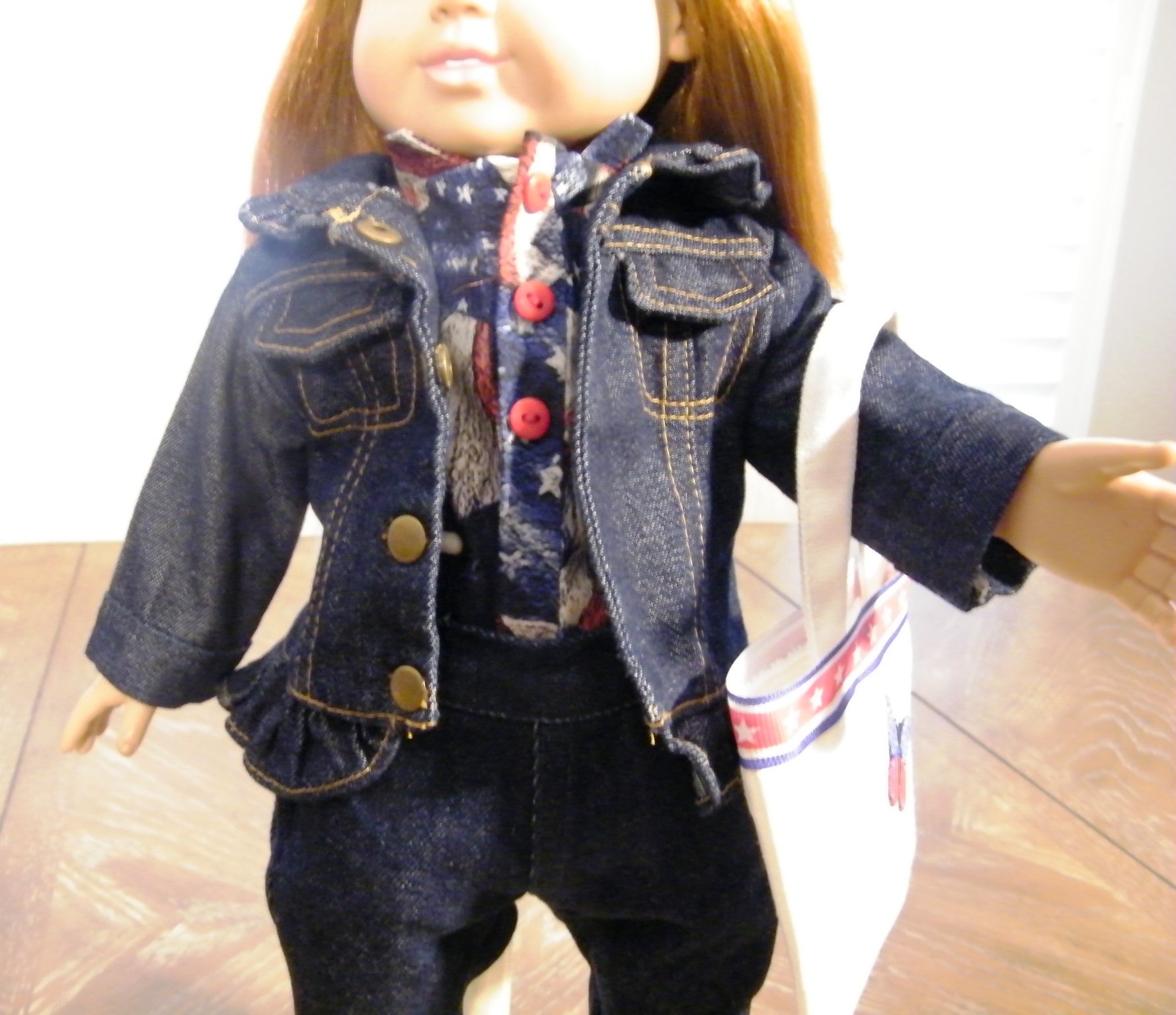 RUFFLE PATRIOT JEAN SET