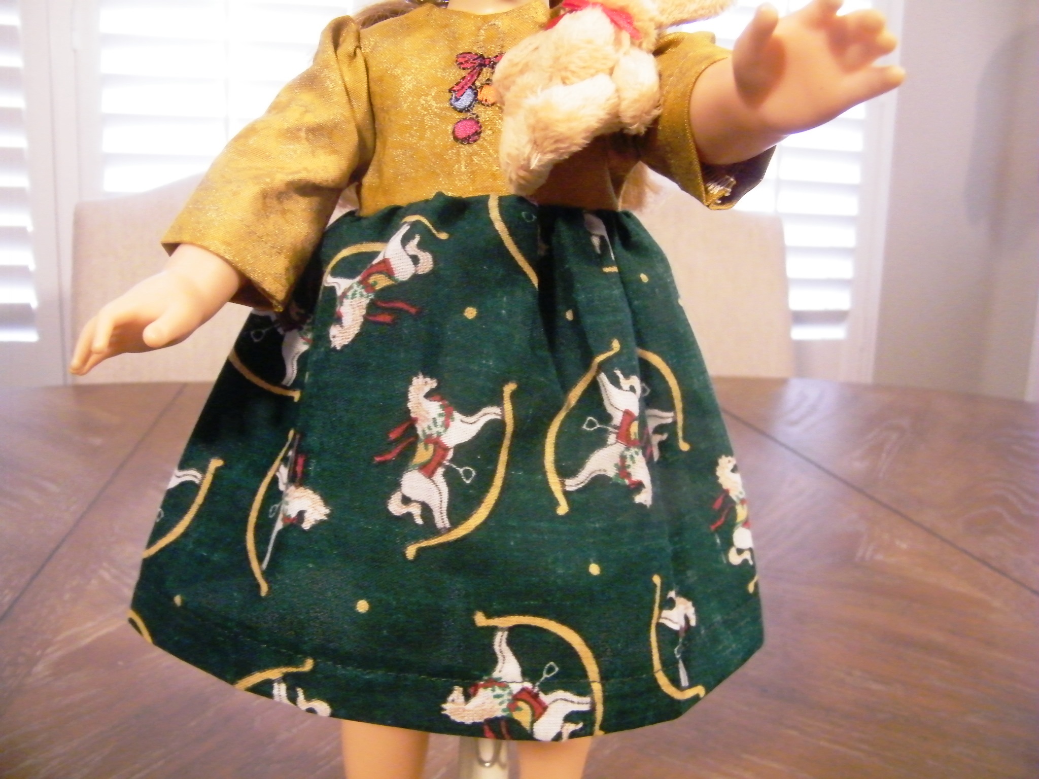 ROCKING HORSE CHRISTMAS DRESS