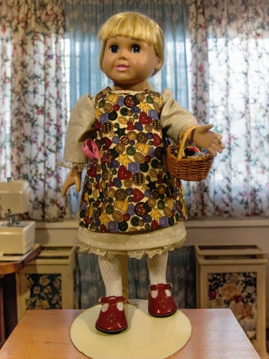 WHIMSICAL SEWING APRON AND DRESS