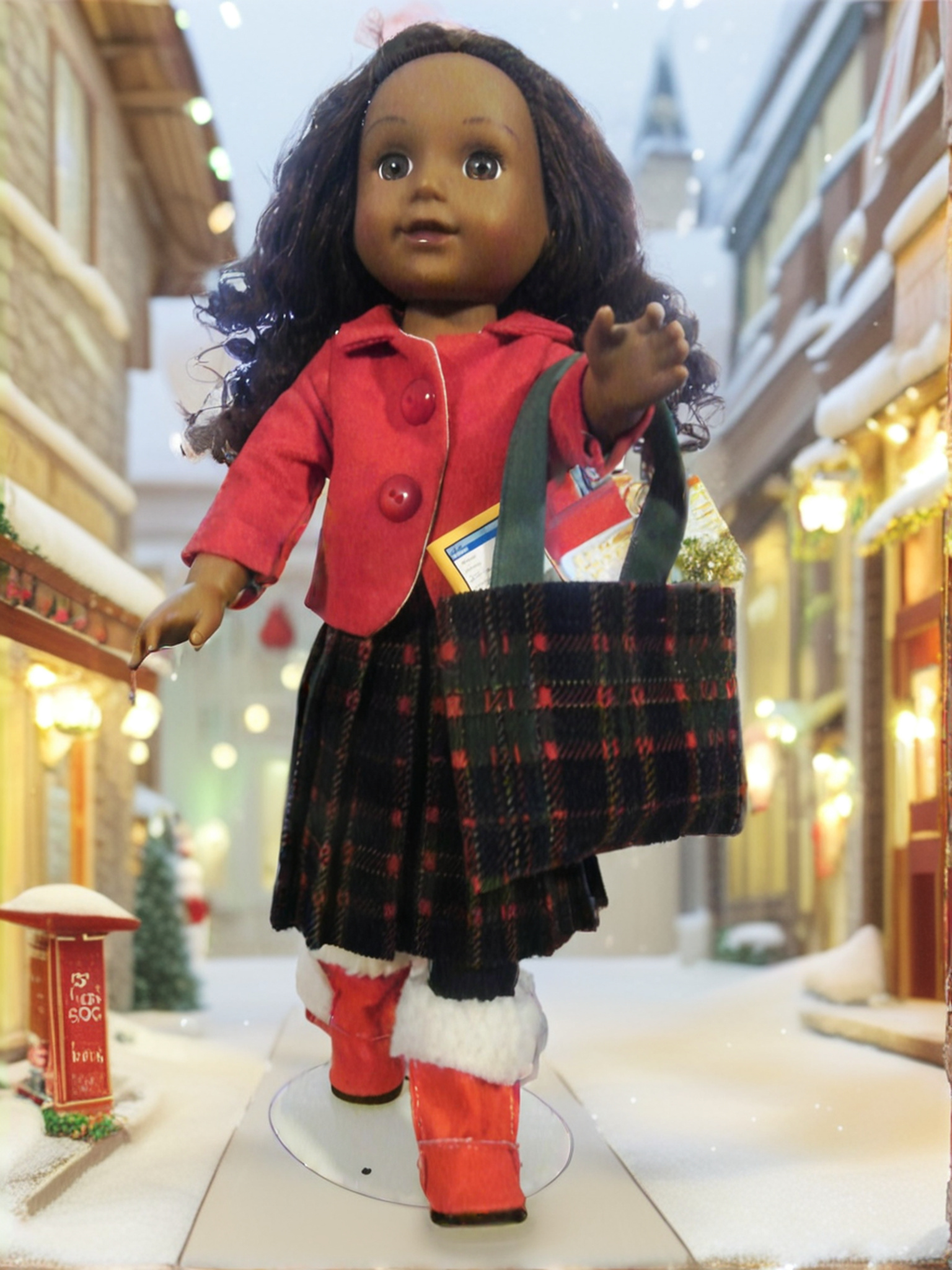 RED SUEDE JACKET SET