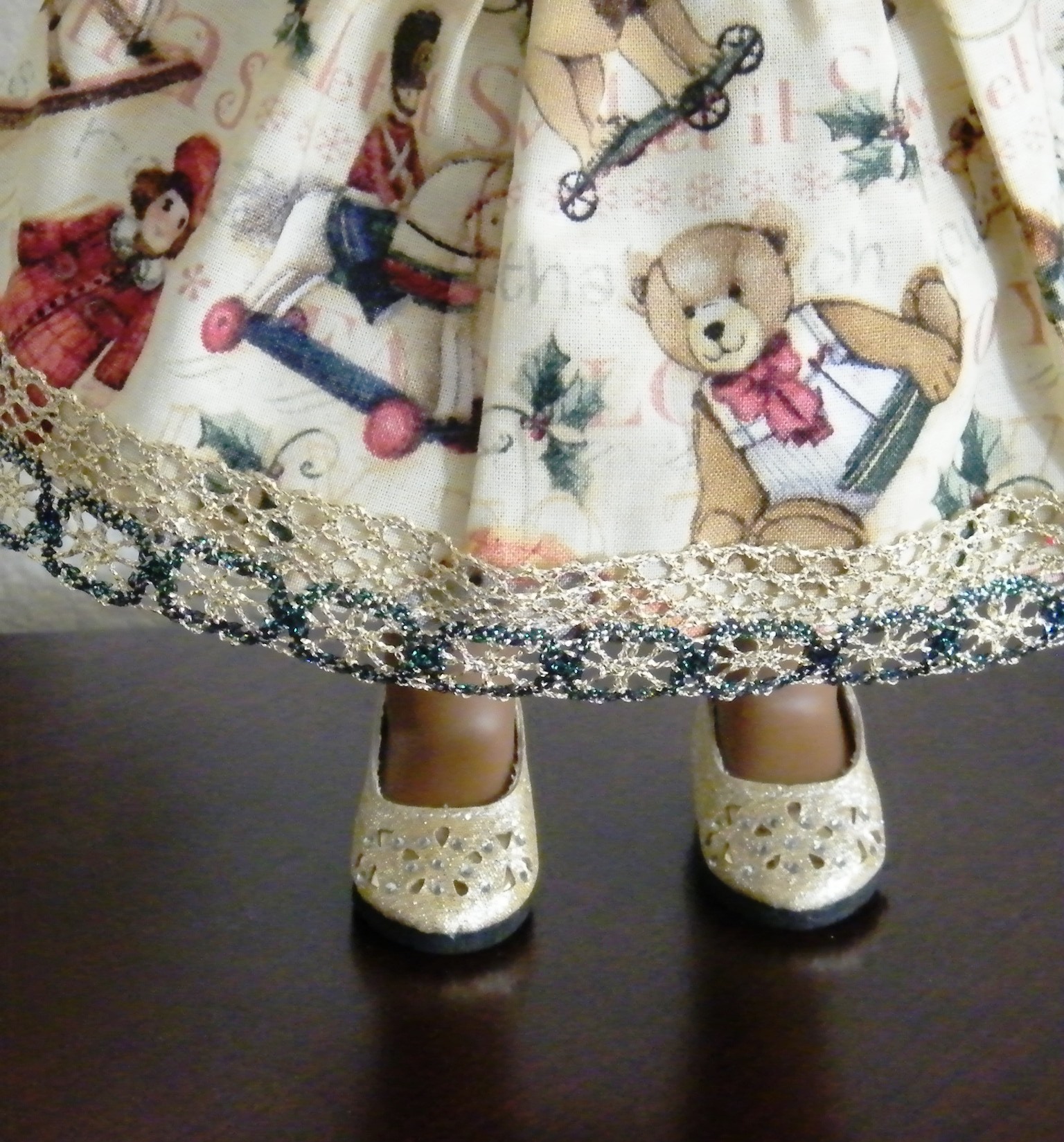 RED VELVET TOY DRESS