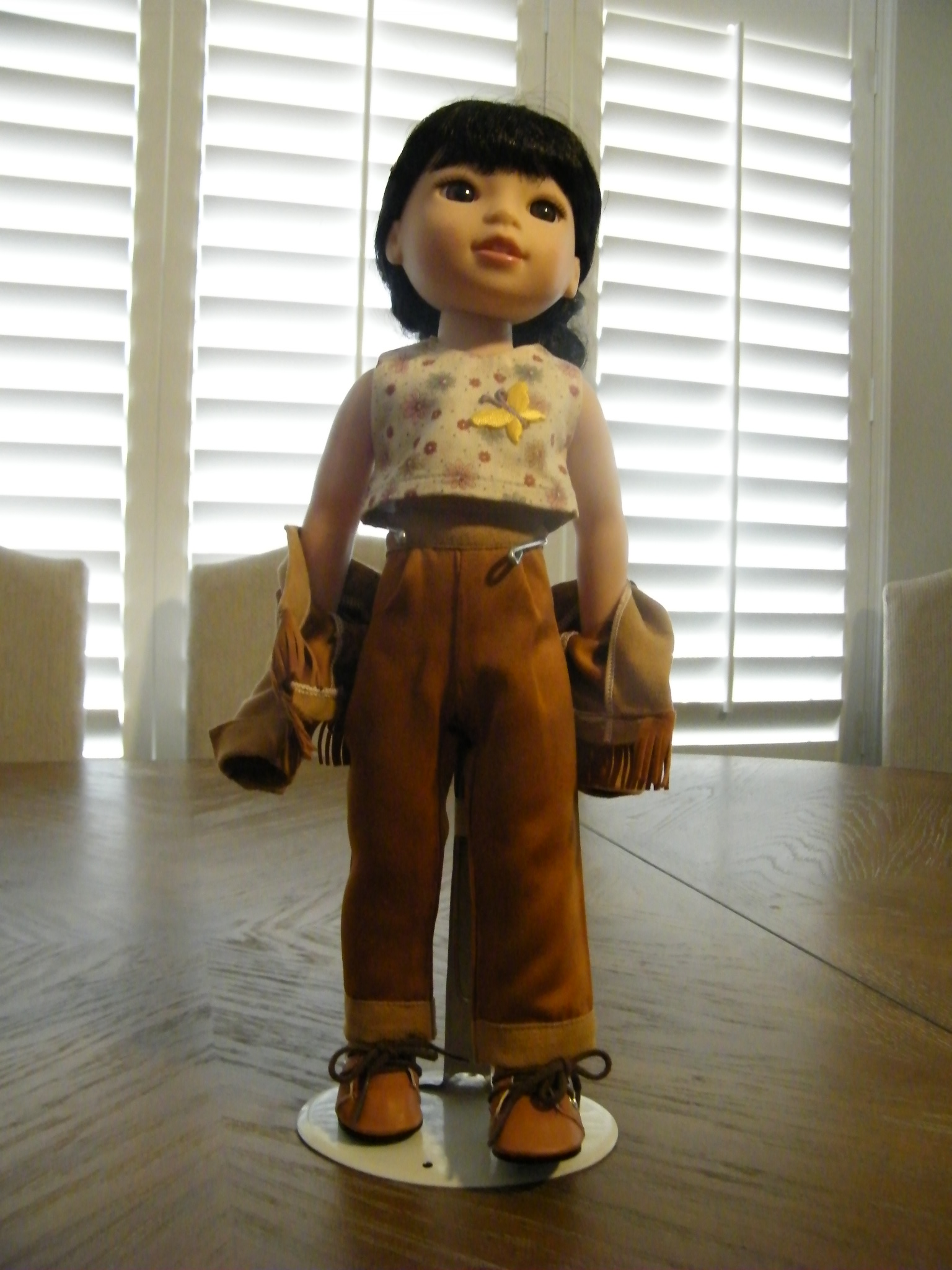 FAUX SUEDE WESTERN SET