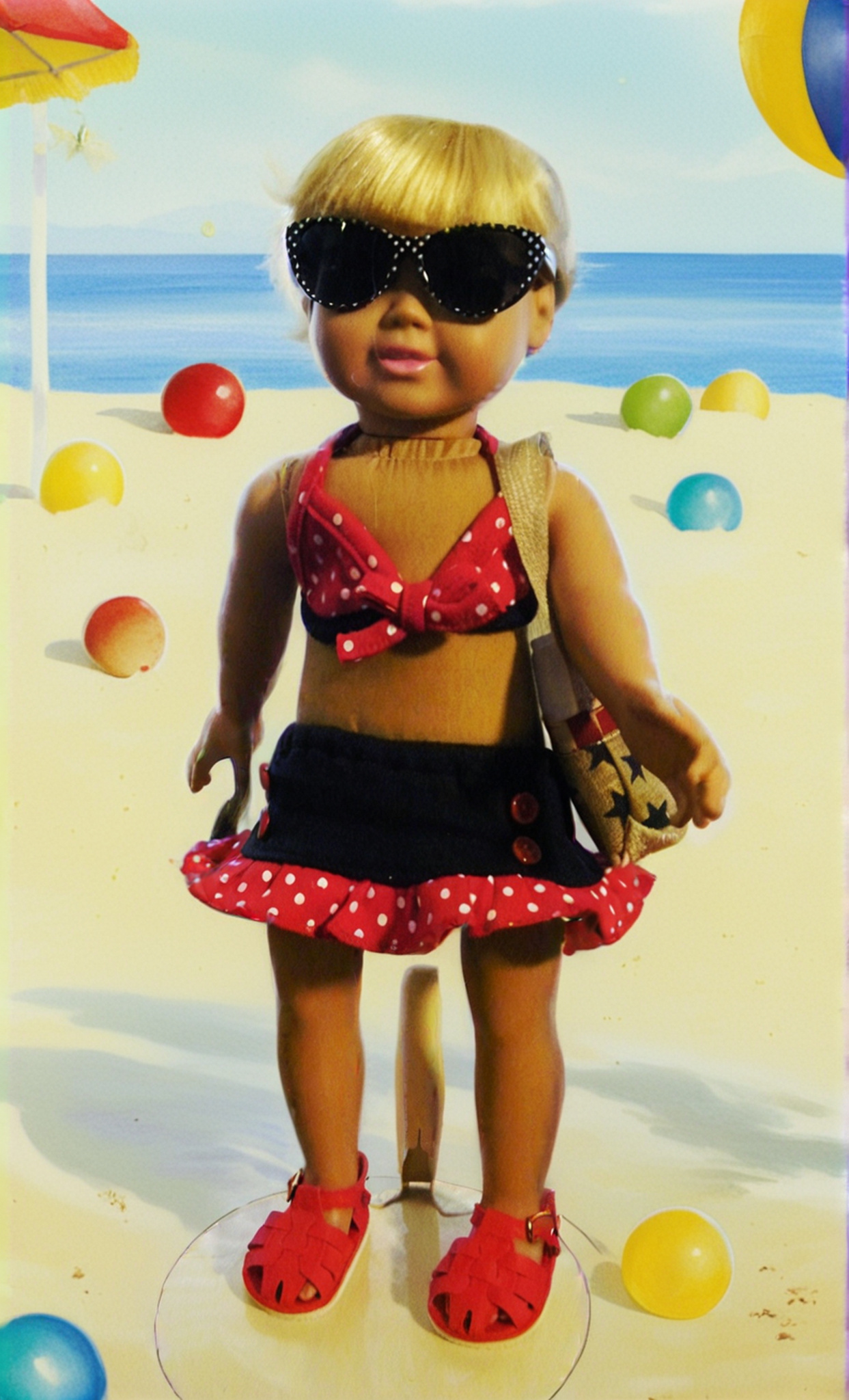 POLKA DOT SWIM SET