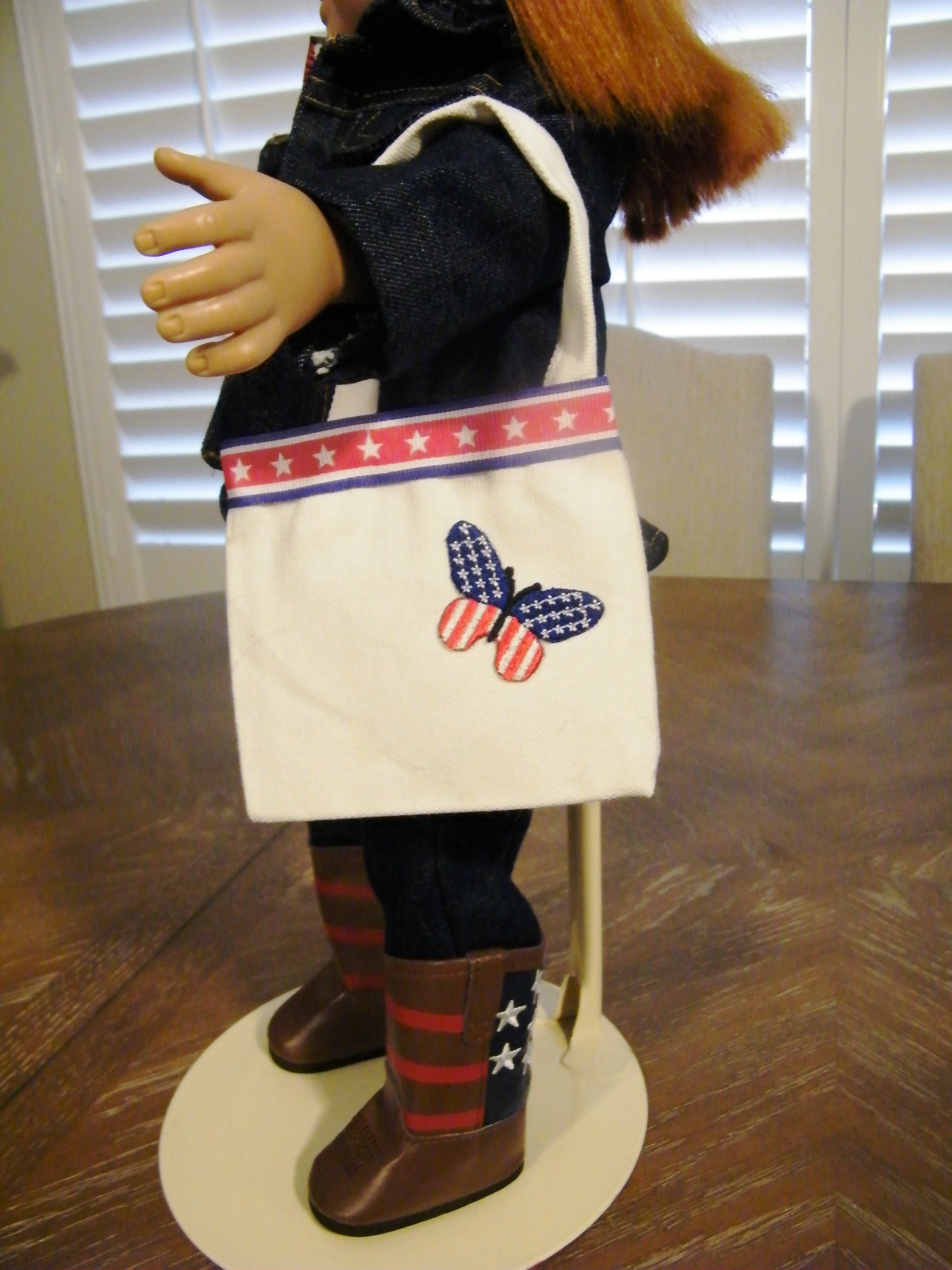 RUFFLE PATRIOT JEAN SET