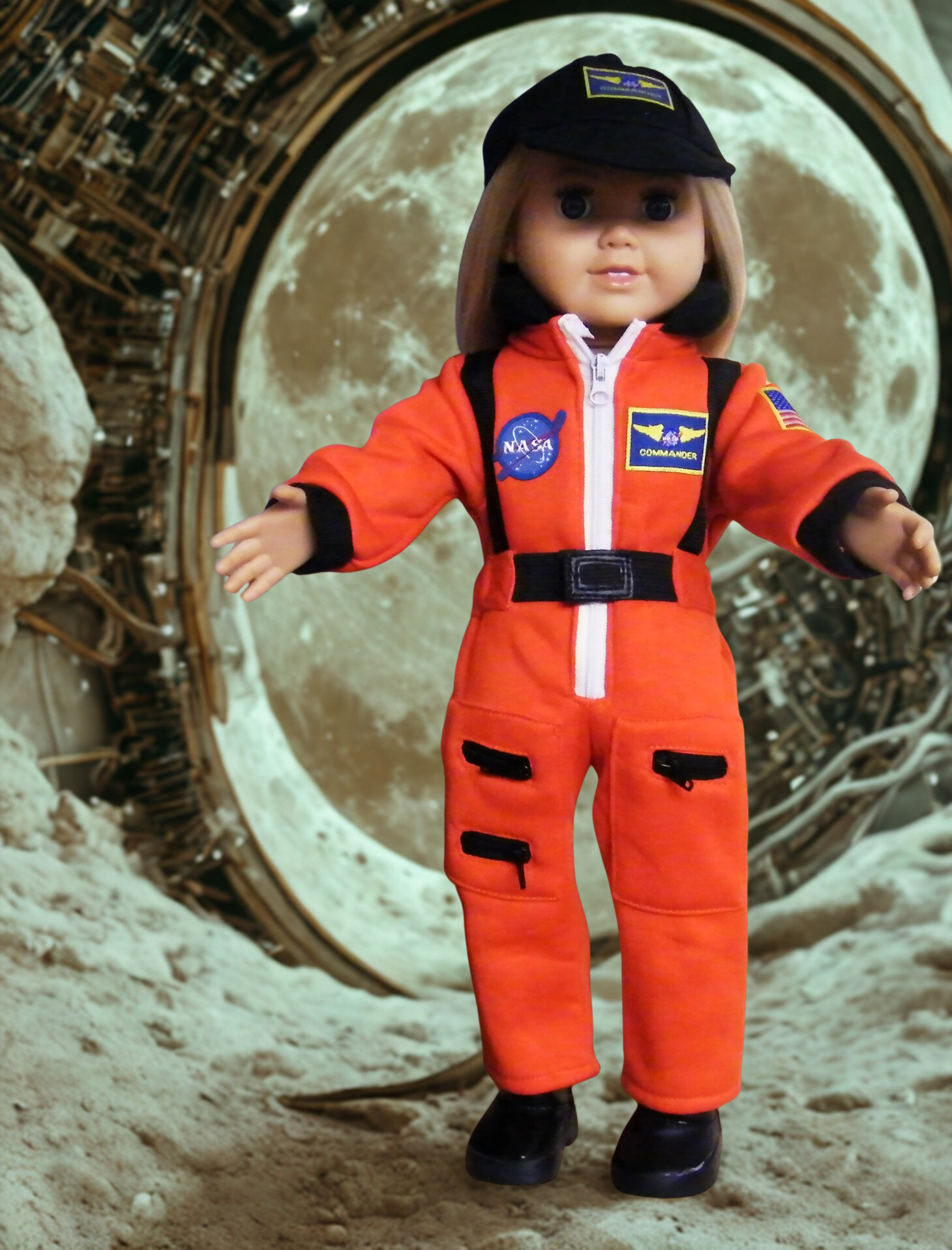 READY FOR THE MOON LANDING