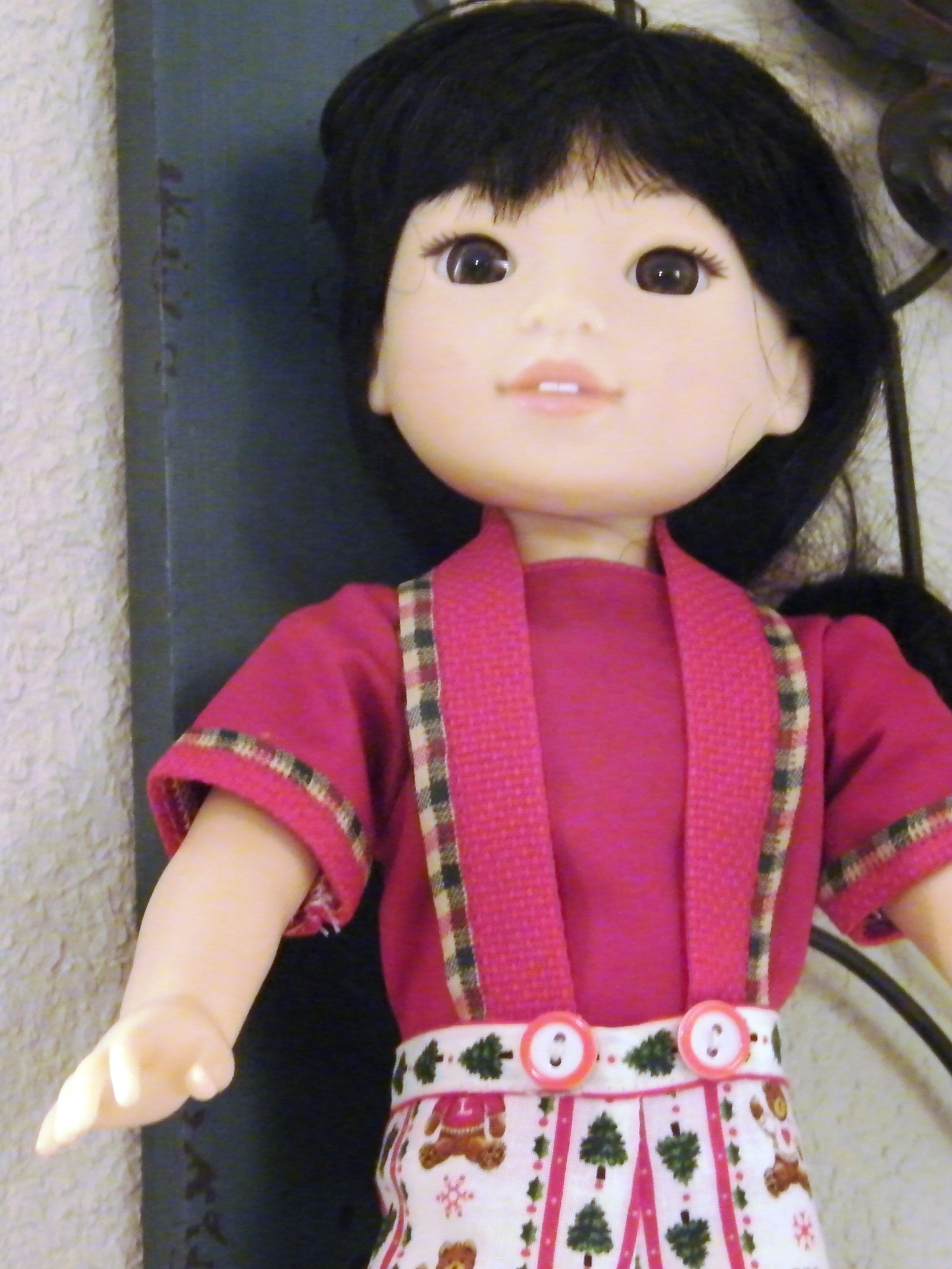 RED TEDDY BEAR PANT SET