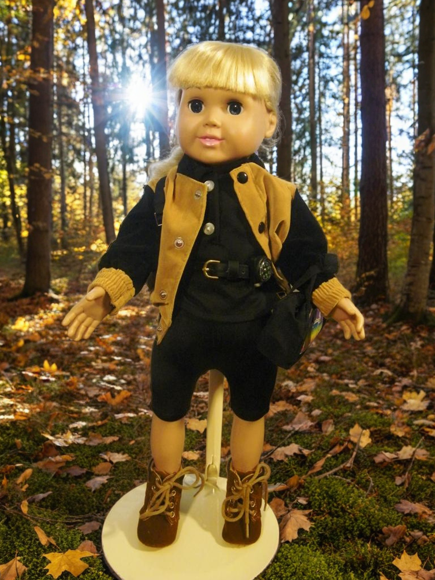 BLACK TAN HIKING SET