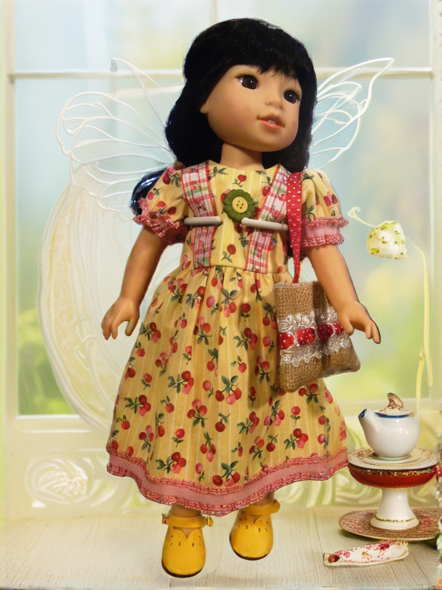 TEA PARTY CHERRY DRESS