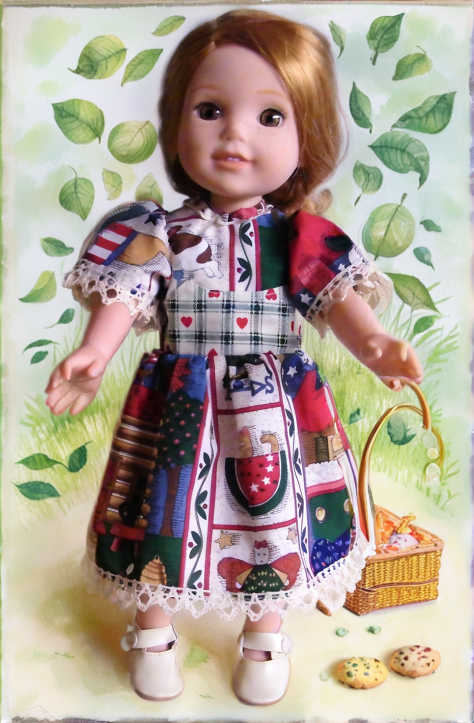 WATERMELON AMERICANA  STYLE DRESS 