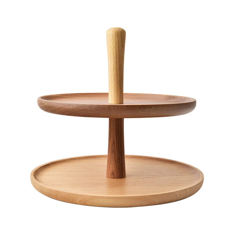 2-Tier Cake Stand Dessert Plates for Birthday Tea Party Wedding