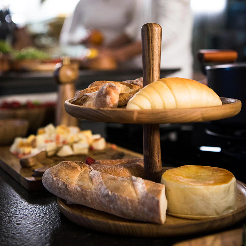 2-Tier Cake Stand Dessert Plates for Birthday Tea Party Wedding