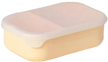 Rectangular Dual Compartment Lunch Box