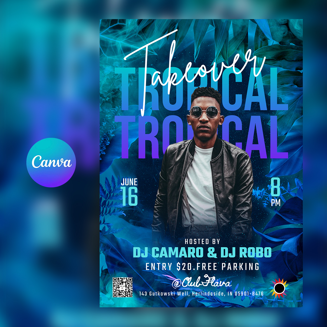 Tropical Party Flyer
