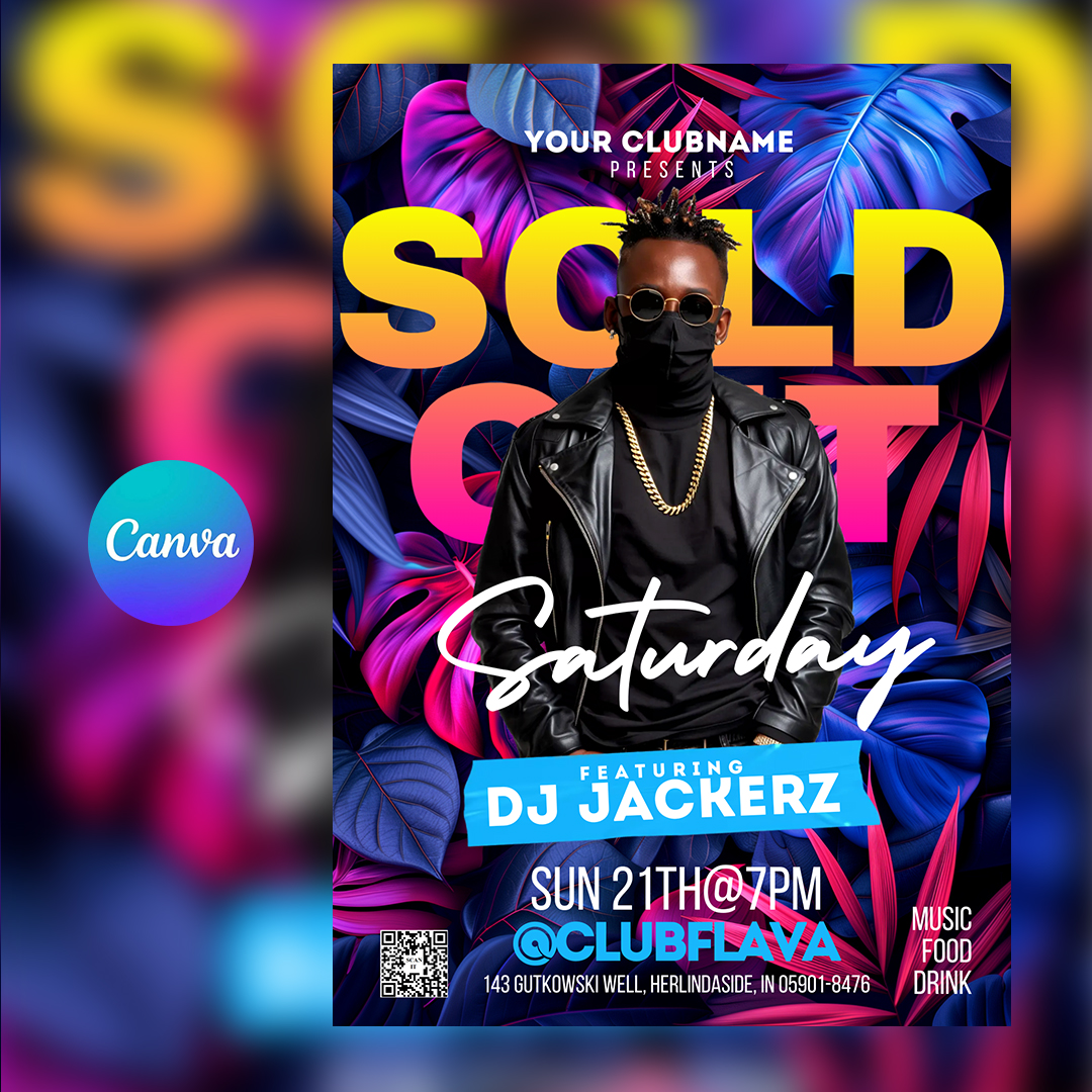 Sold Out Saturday Flyer
