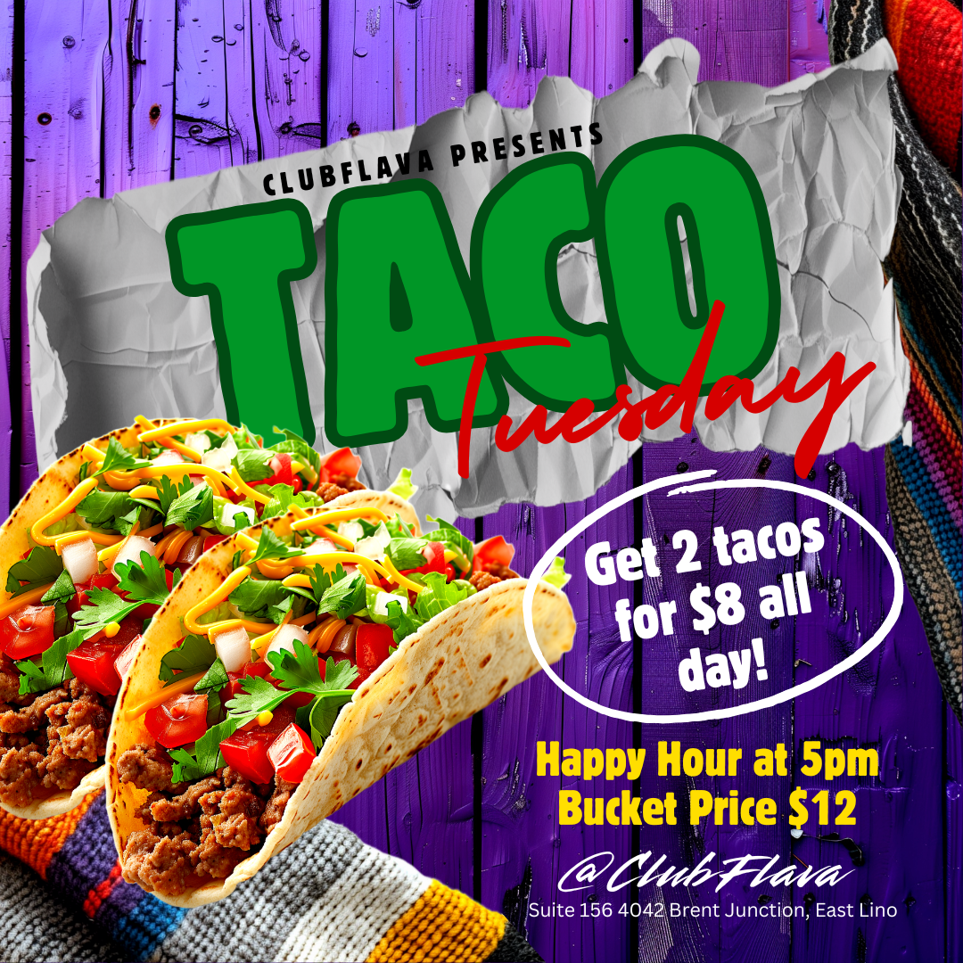 Taco Tuesday Canva Flyer