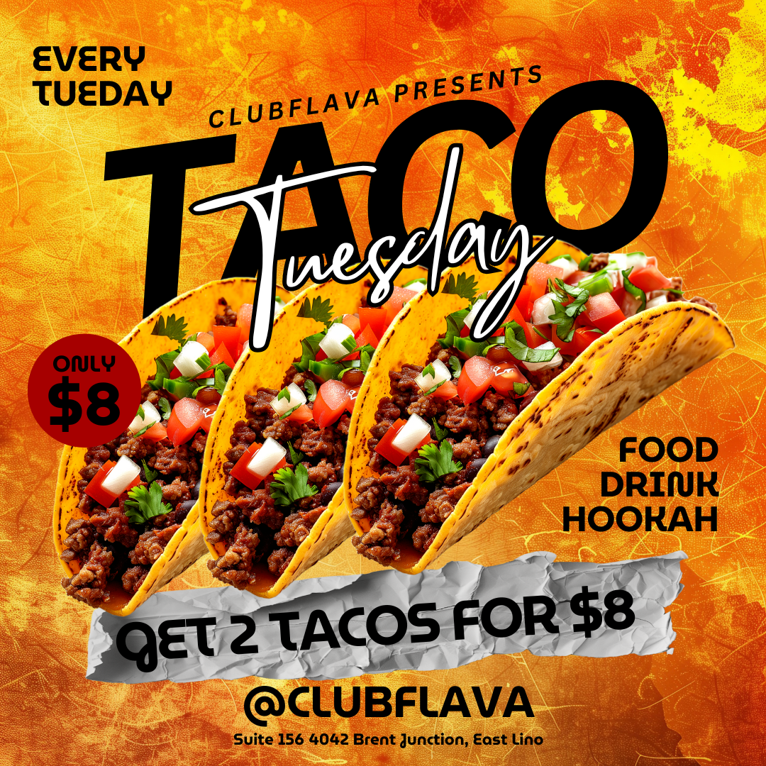 Taco Tuesday Canva Flyer