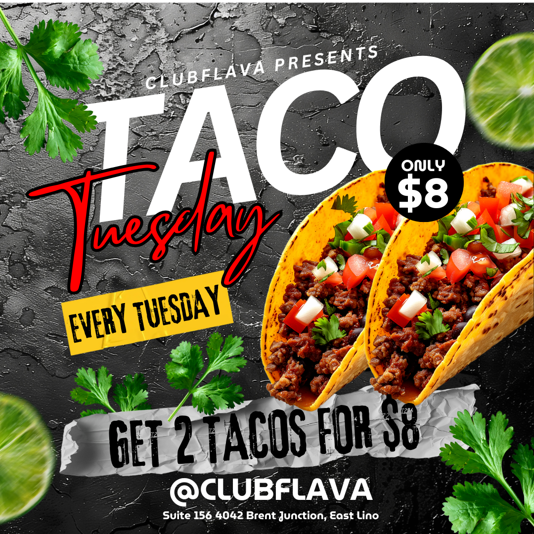Taco Tuesday Canva Flyer