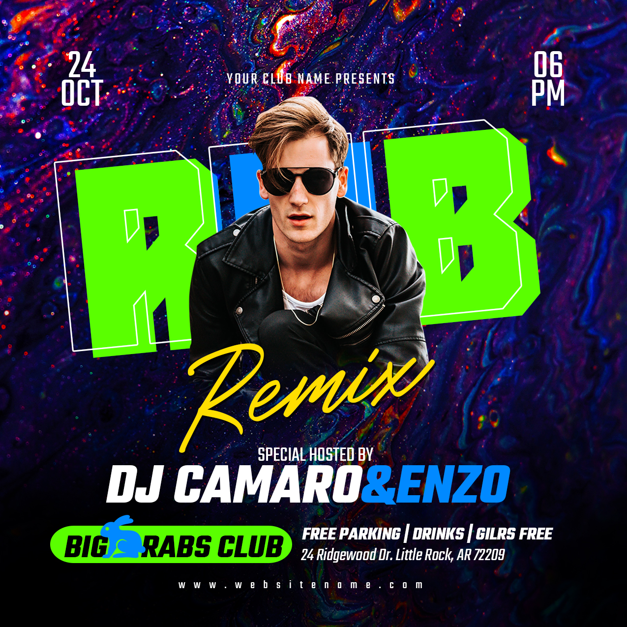 RNB Remix Flyer