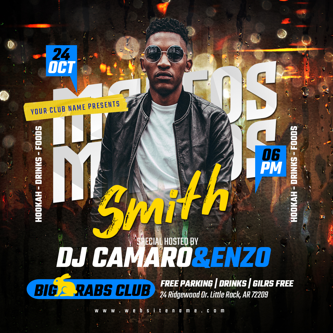 DJ Night Club Flyer