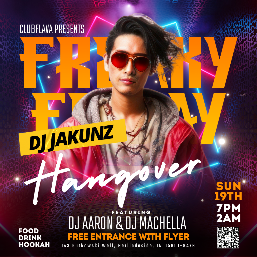 Freaky Friday Canva Flyer