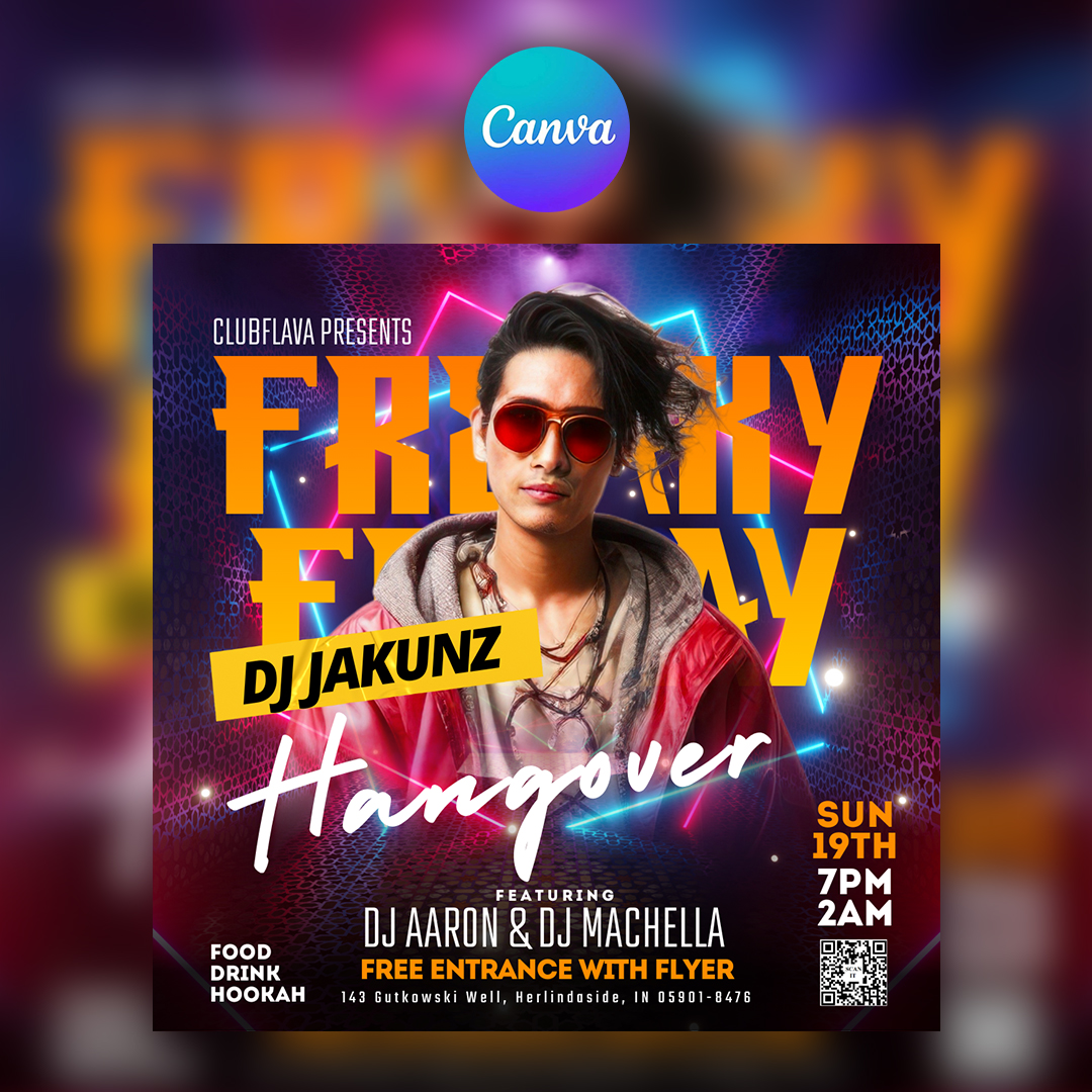 Freaky Friday Canva Flyer