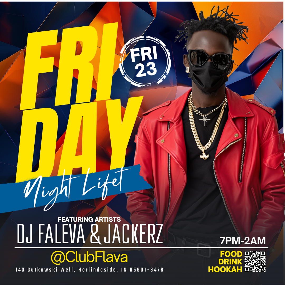 Friday Night Canva Flyer